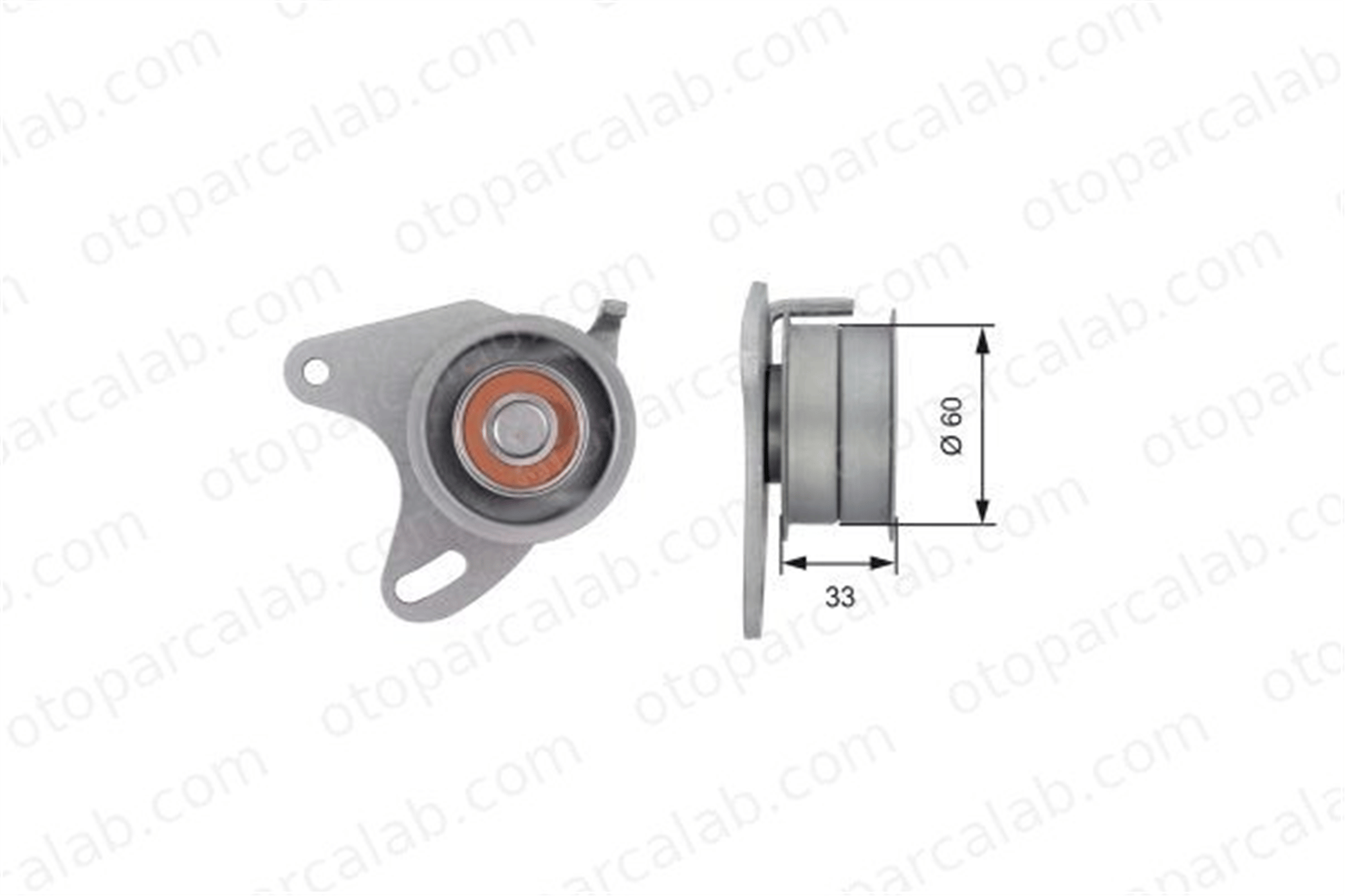 GATES T42129 Triger Gergi Rulmanı MITSUBISHI L200 HYUNDAI H-1 / STAREX Minibüs/Otobüs ADC47621 2431742000