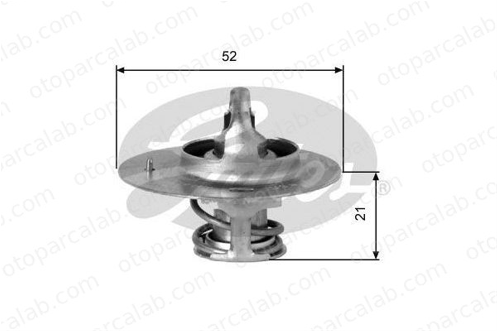 GATES TH03291G1 Termostat 91 °C MITSUBISHI L 300 III Minibüs/Otobüs MAZDA MX-5 II F1CZ8575B