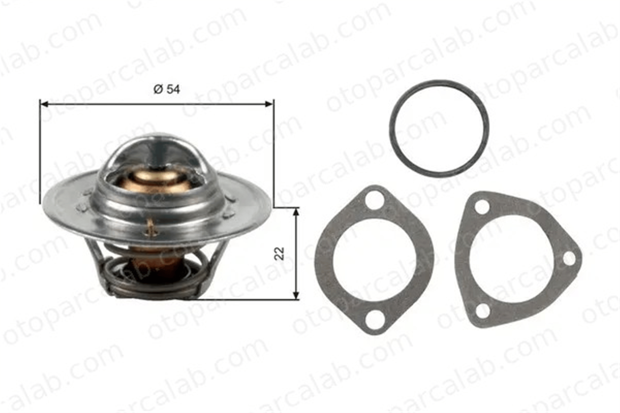 GATES TH12782G1 Termostat AUSTIN MINI II NISSAN MICRA II TH12782G1 98498831