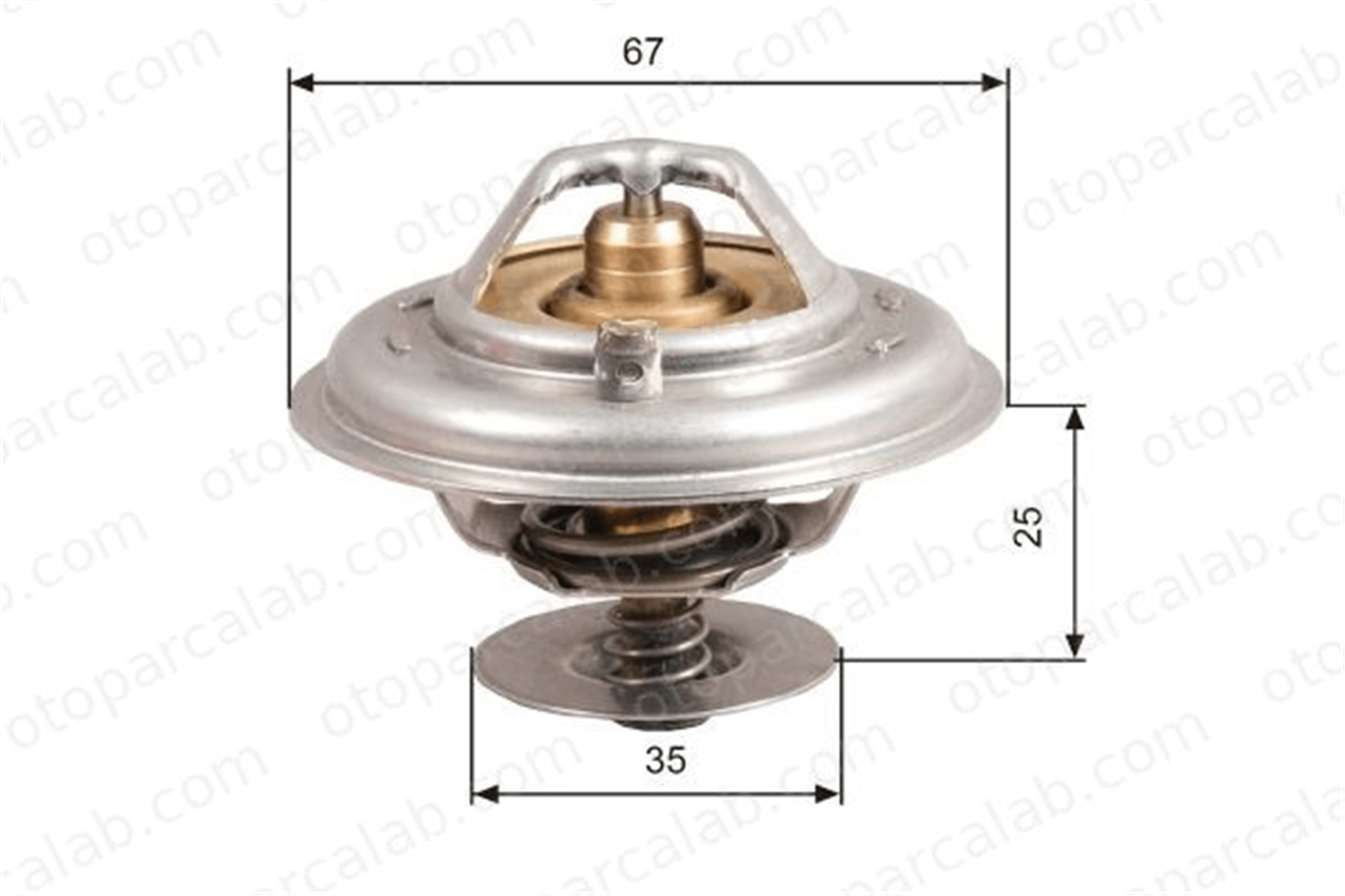 GATES TH14392G1 Termostat 92 °C AUDI A6 C5 A6 C5 Avant 78121113G 078121113G