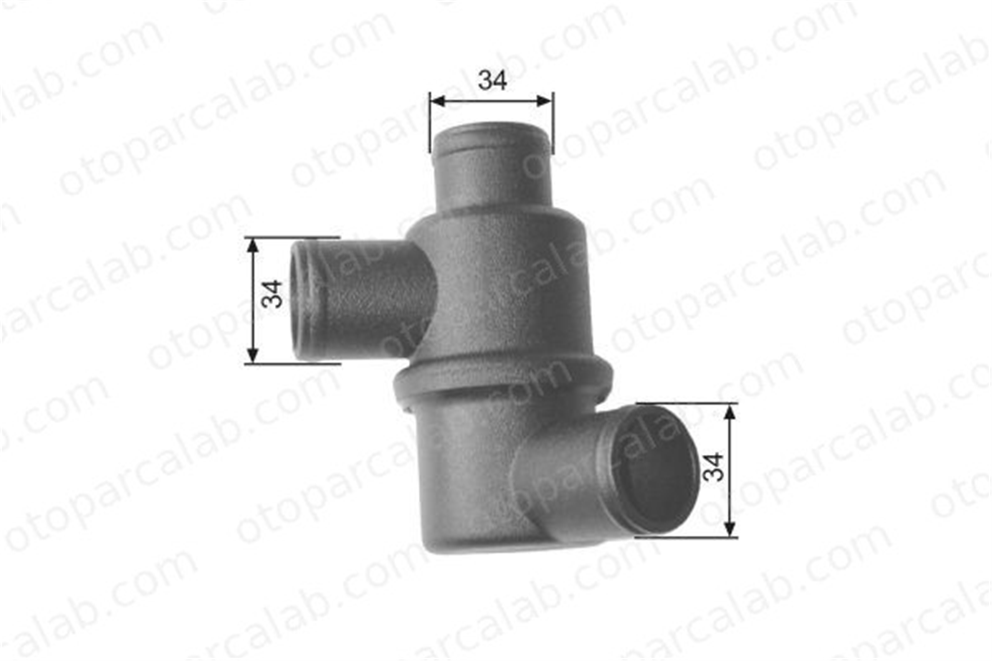 GATES TH15480 Termostat MOSKVICH 2141 ALEKO 4121306010 21411306010