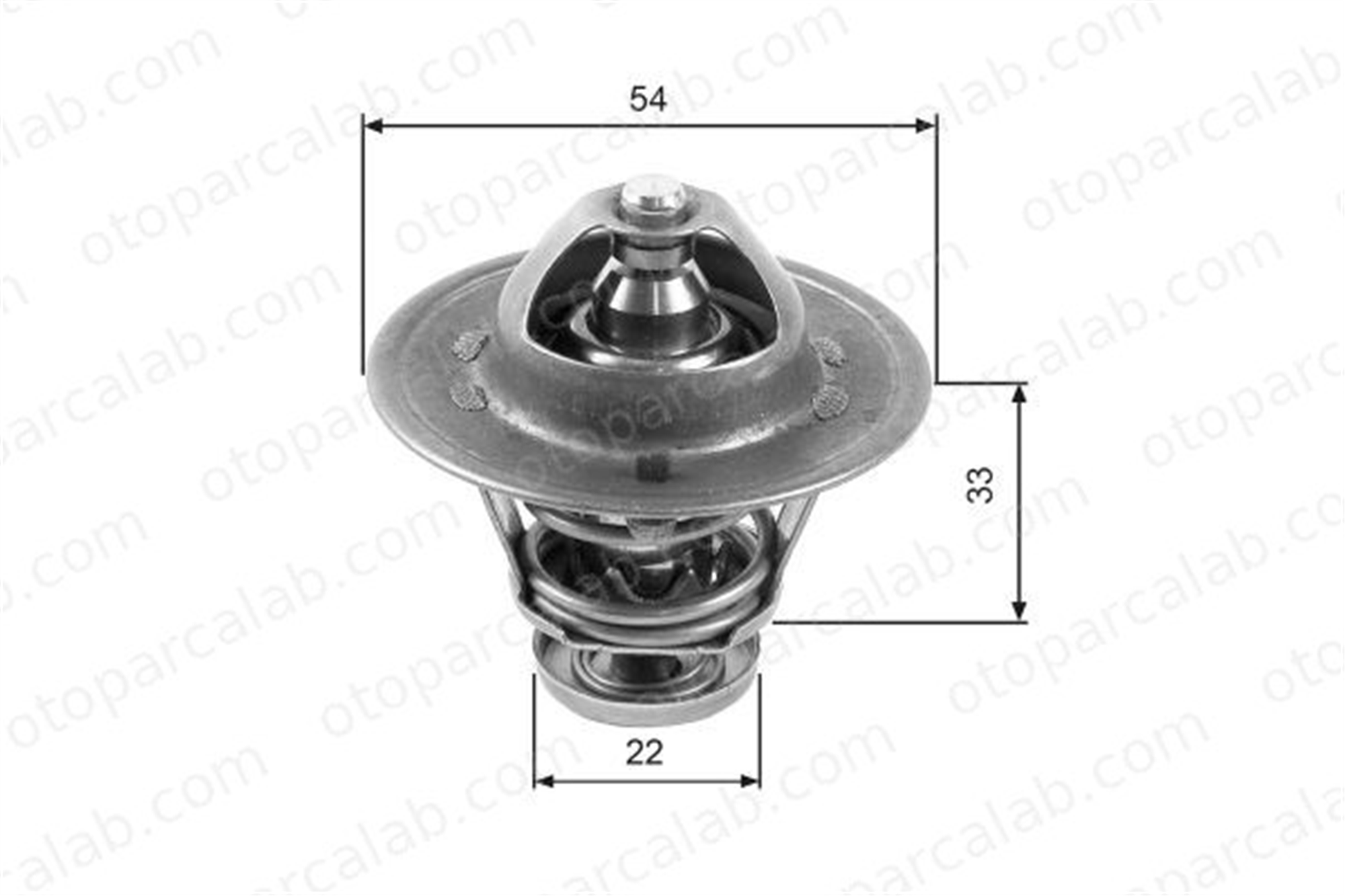 GATES TH22285G1 Termostat HONDA CIVIC VII Hatchback MAZDA 323 S V 1338075 19301PLZD00