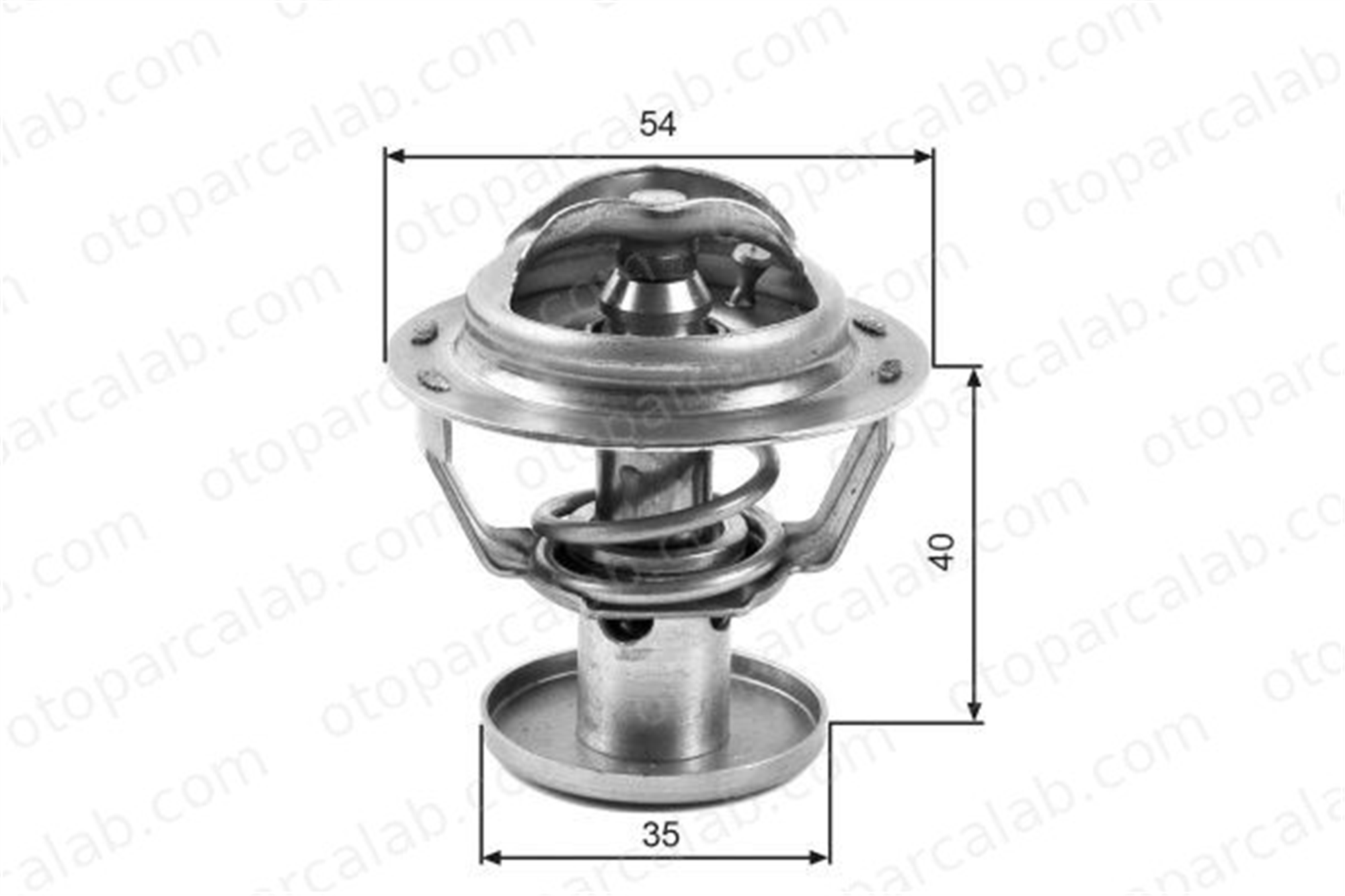 GATES TH32387G1 Termostat 87 °C FORD USA TAURUS FORD MONDEO III Sedan F73E8575AA 1X4E8575EA