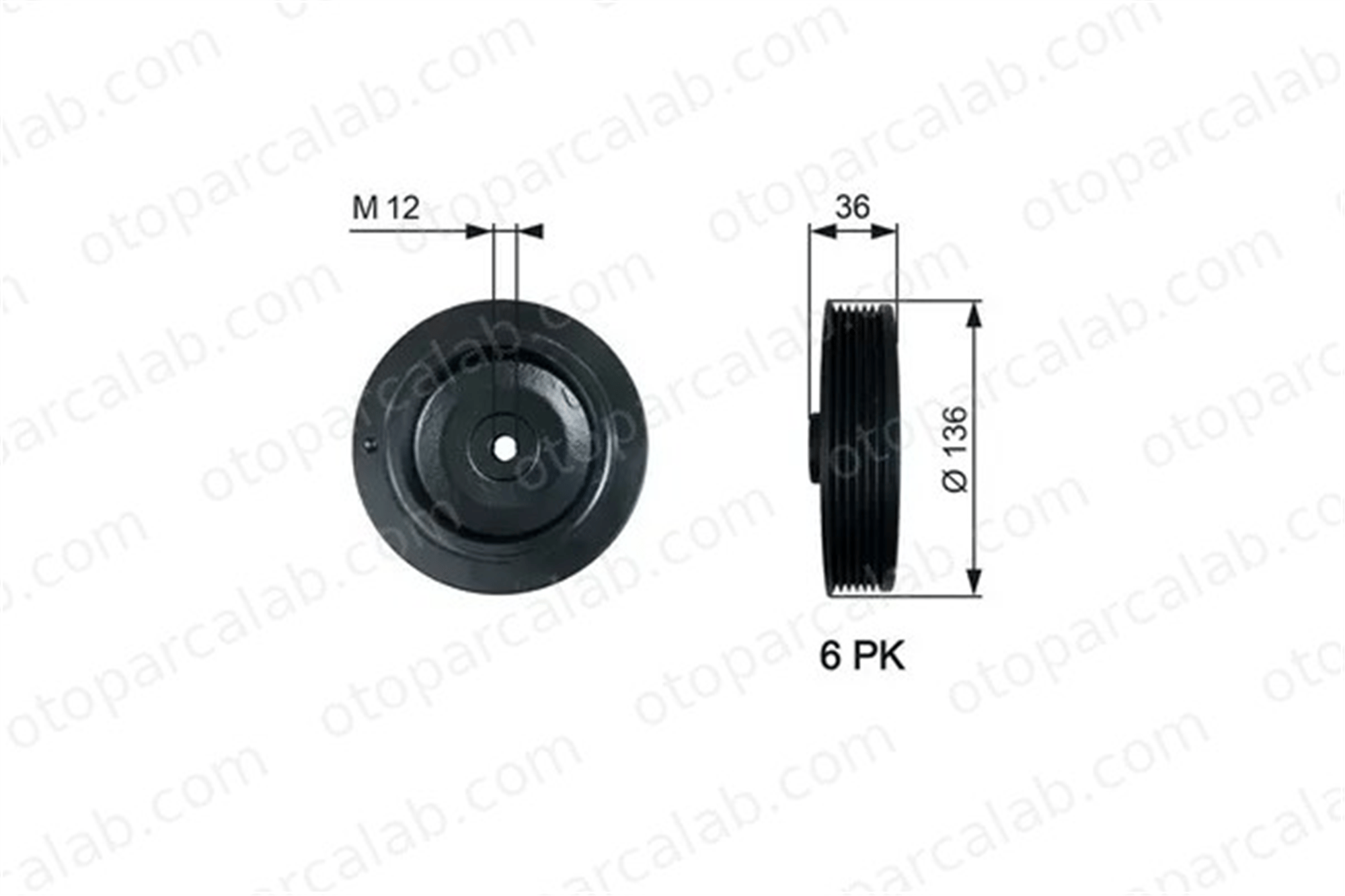 GATES TVD1010 Krank Kasnak RENAULT MEGANE I MEGANE I Classic 7700112999 7700724249