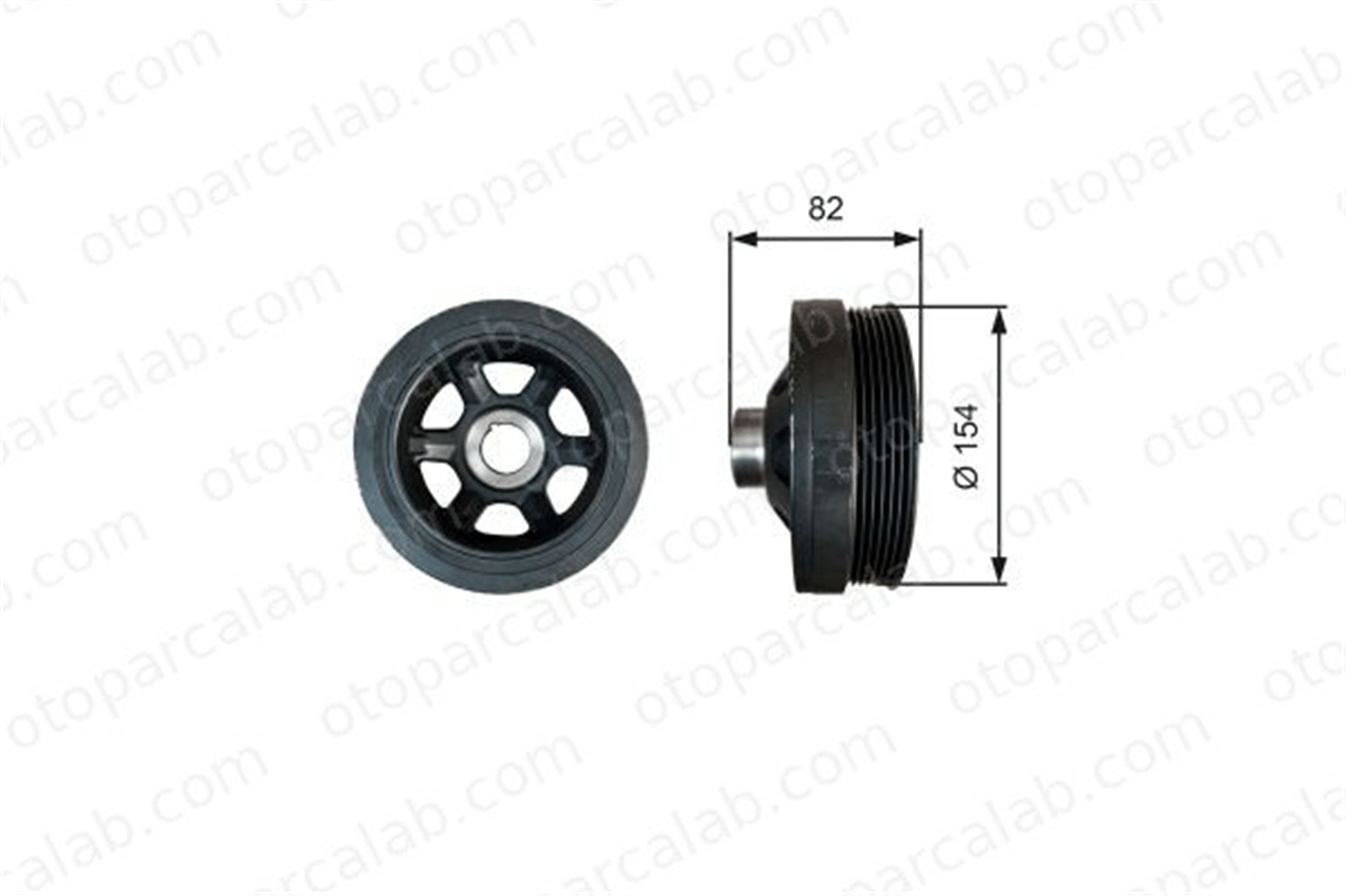 GATES TVD1139 Krank Kasnak MERCEDES-BENZ E-SERISI E-SERISI T-Model 1120350000 1120350400