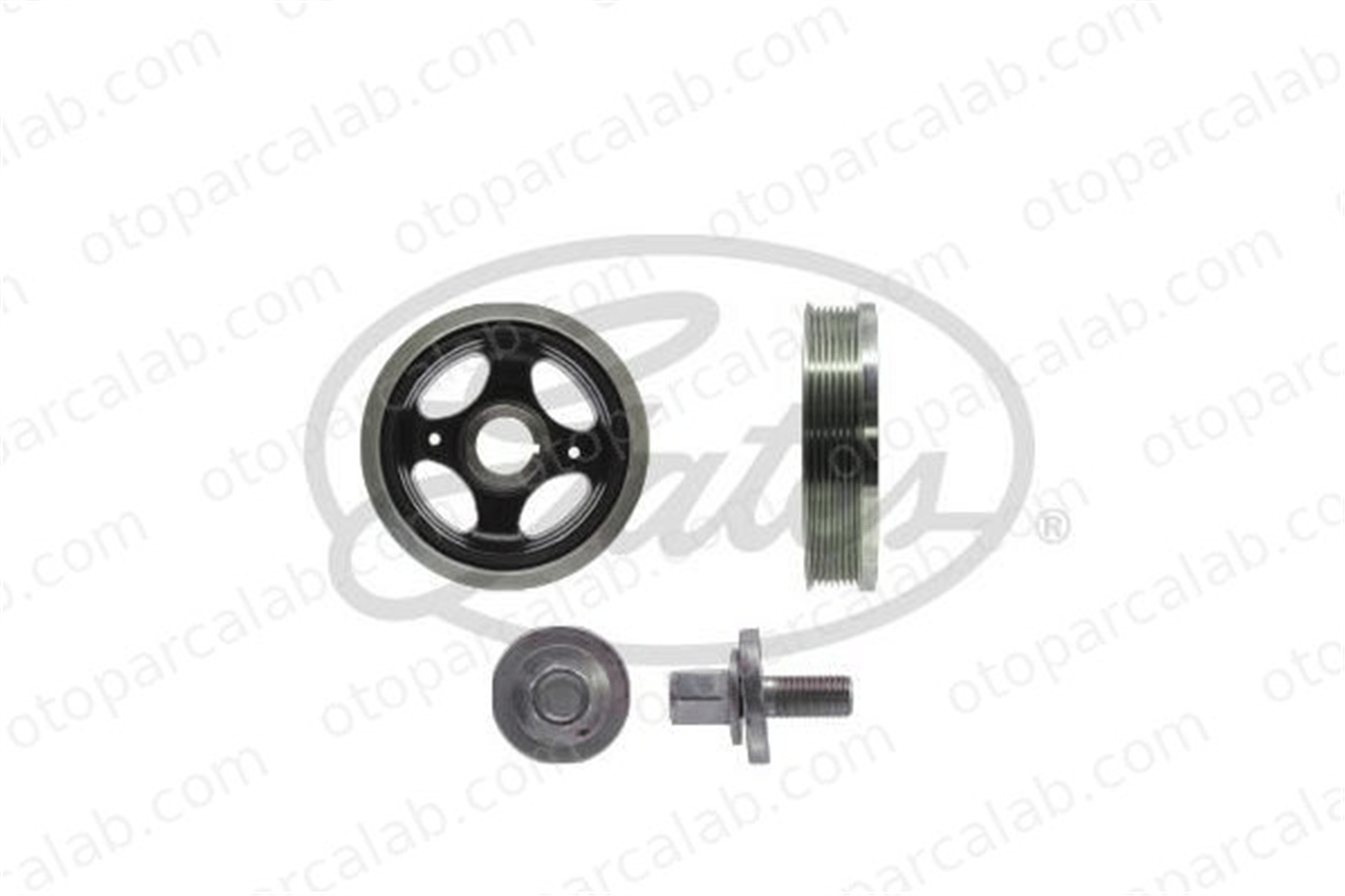 GATES TVD1158A Krank Kasnak TOYOTA AVENSIS Sedan AVENSIS Station wagon 134080R011 134080R030