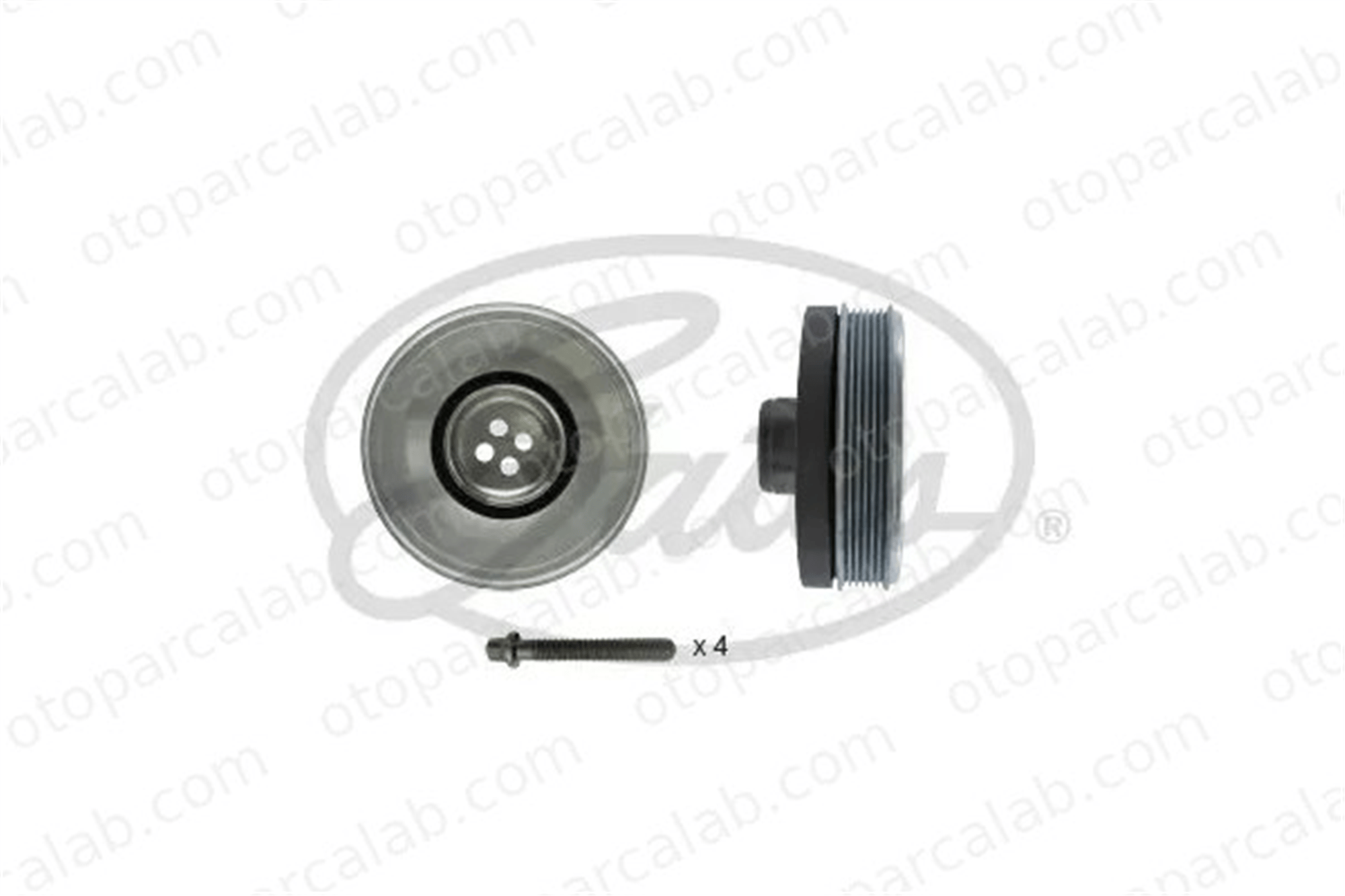 GATES TVD1199A Krank Kasnak BMW 1 5 11237619245