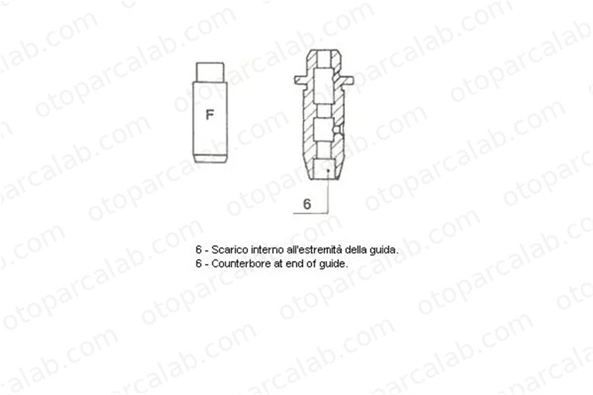 GAYSAN GT245.01.01 Supap Gaydı MITSUBISHI COLT III LANCER IV 2211421900 2211521900