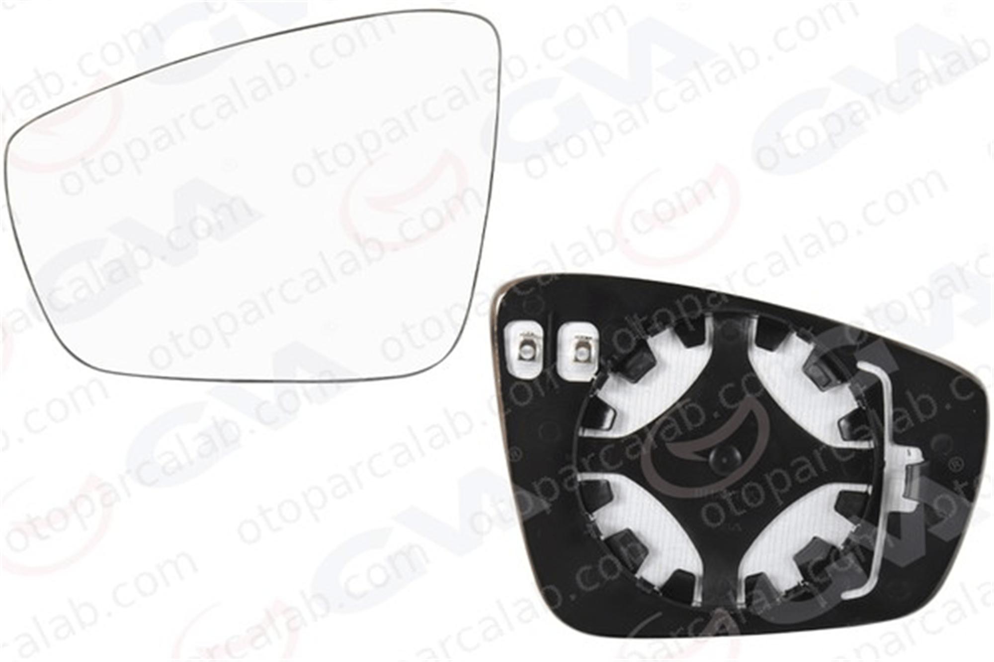 GKL 291653 Ayna Camı Dış Sol VW POLO V UP! 6R0857521F 6R0857521A