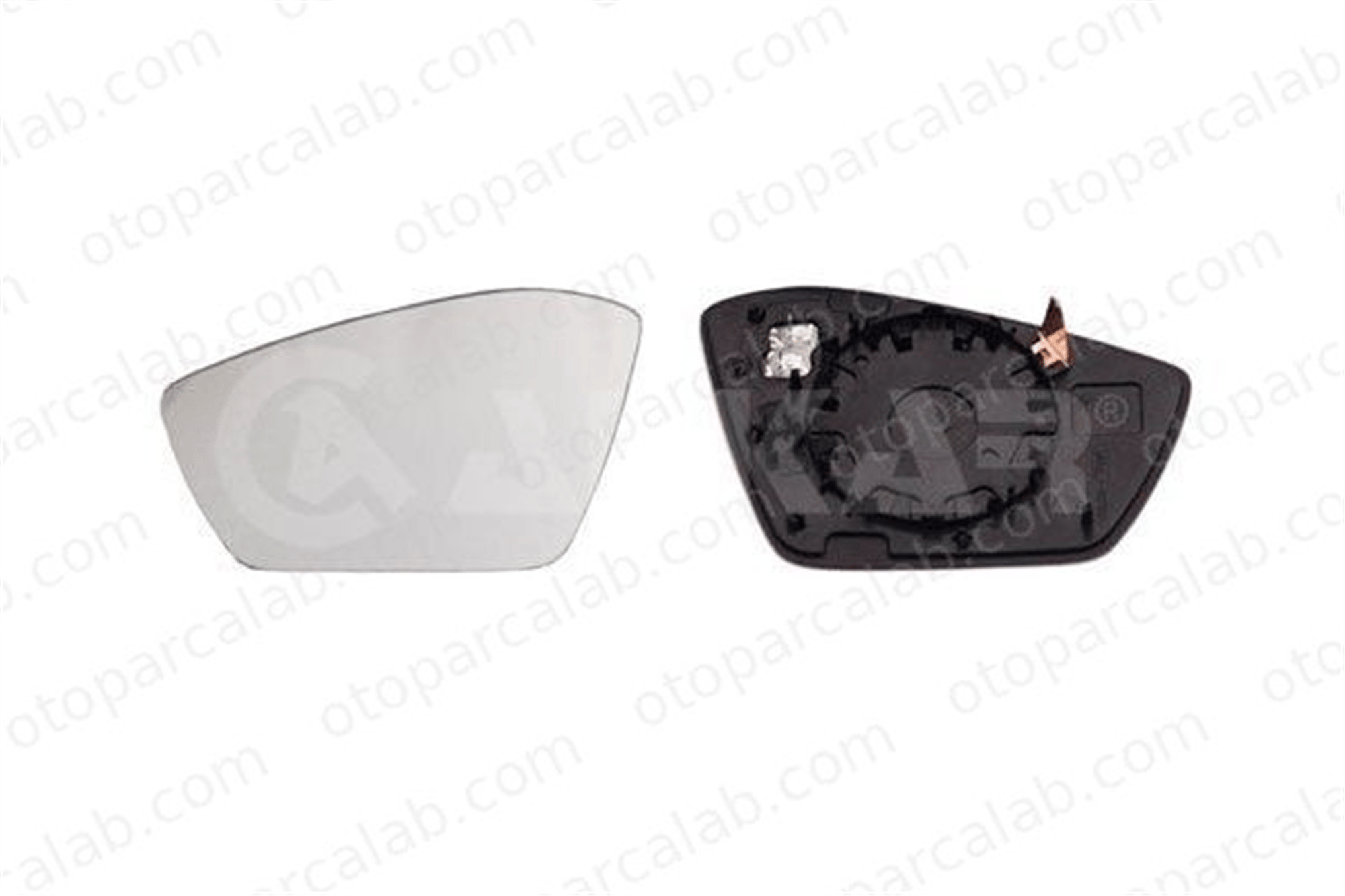GKL 291683 Ayna Camı Dış Sol SKODA SUPERB III SUPERB III Station wagon 3V0857521
