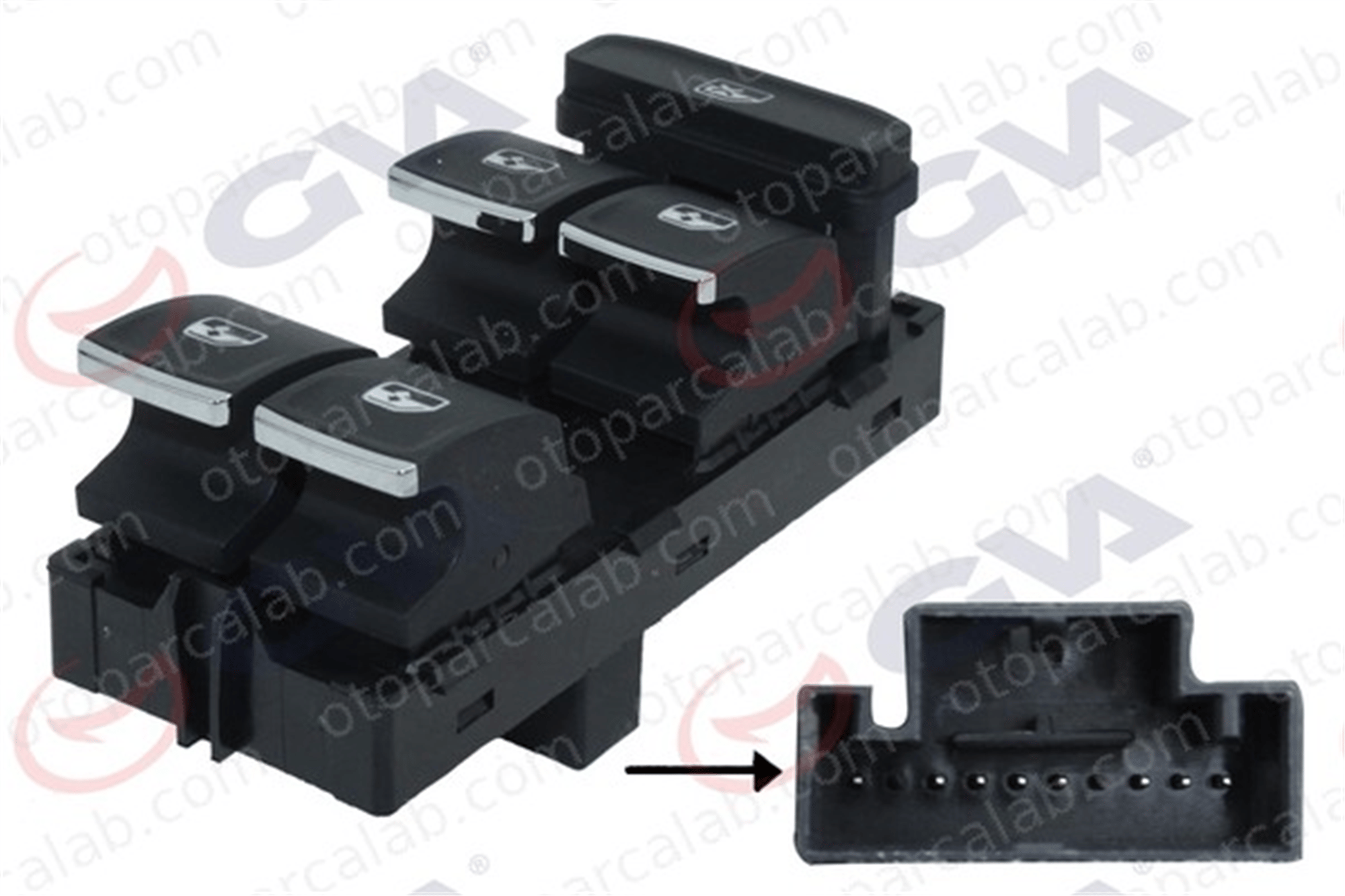 GKL 293410 Cam Açma Düğmesi Ön Sağ VW GOLF VII GOLF VII Variant 5G0959857C 5G0959857CWZU