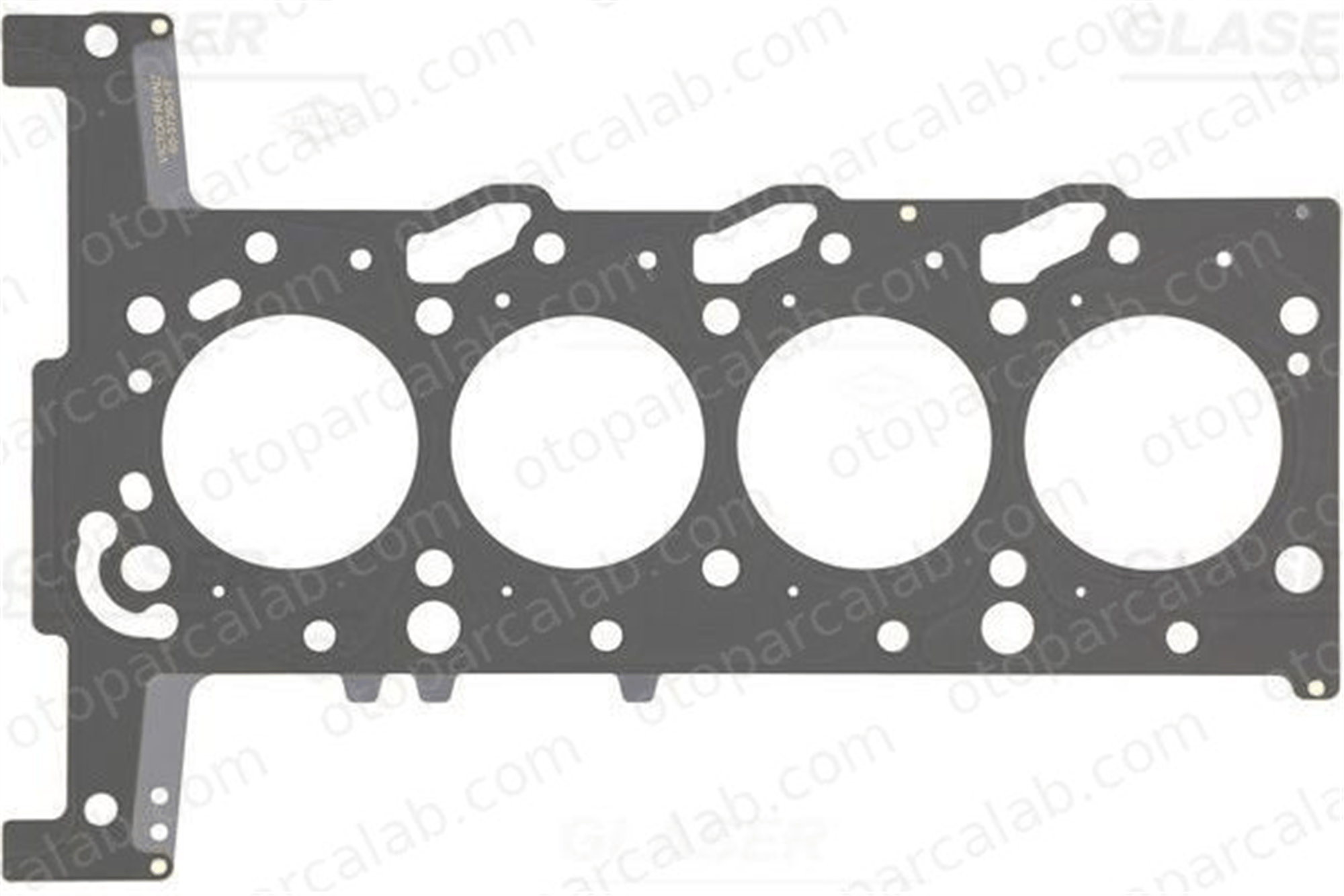 GLASER H40597-10 Silindir Kapak Contası FORD TRANSIT Minibüs/Otobüs TRANSIT Panelvan/Van 6C1Q6051BC 209ES