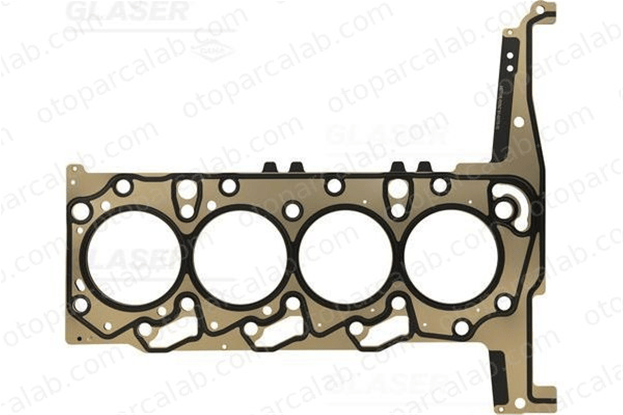 GLASER H40731-10 Silindir Kapak Contası FORD RANGER TRANSIT V363 Panelvan/Van BK3Q6051B1C 1717594