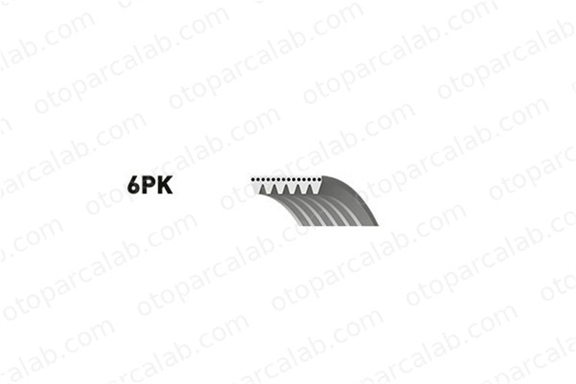 GMB 6PK1069 Vantilatör Kayışı SEAT CORDOBA VW CADDY III Kasa/büyük limuzin 3L903137G 03L903137G
