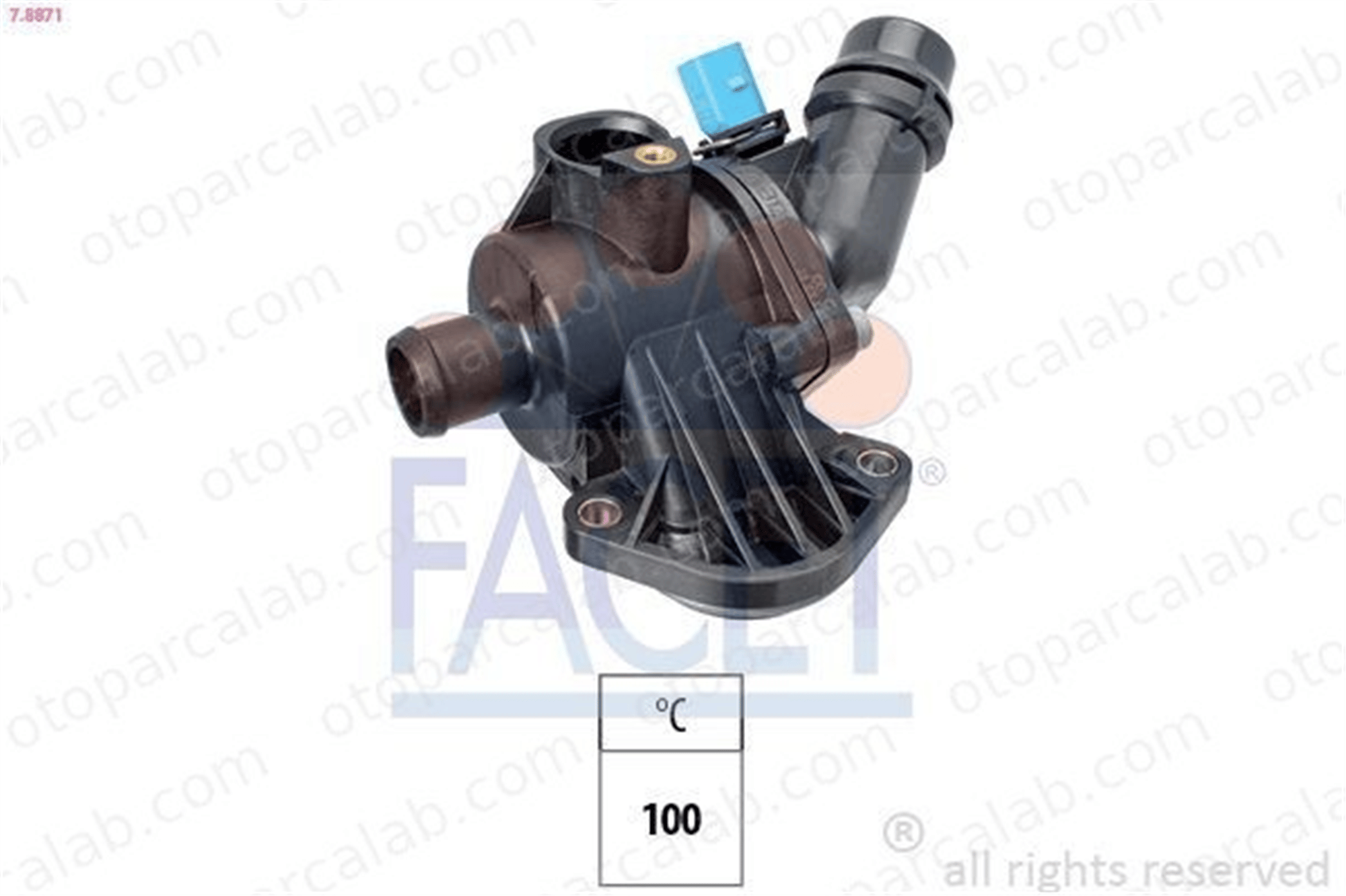 GMB GTMS-029A Termostat AUDI A4 B6 A4 B6 Cabrio 6B121111K 6B121111D