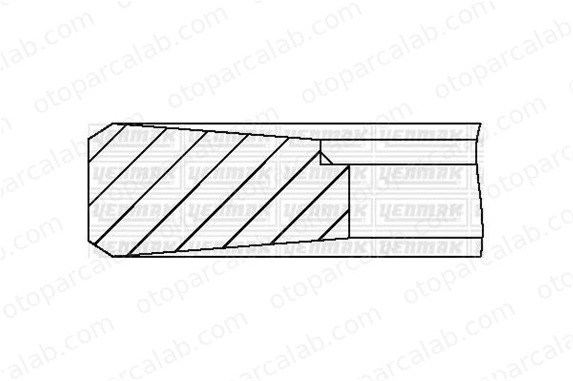 GOETZE 06-891500-00 Segman (92.90MM-STD) VW LT 28-35 II Minibüs/Otobüs LT 28-46 II Panelvan/Van 689150000 62198151