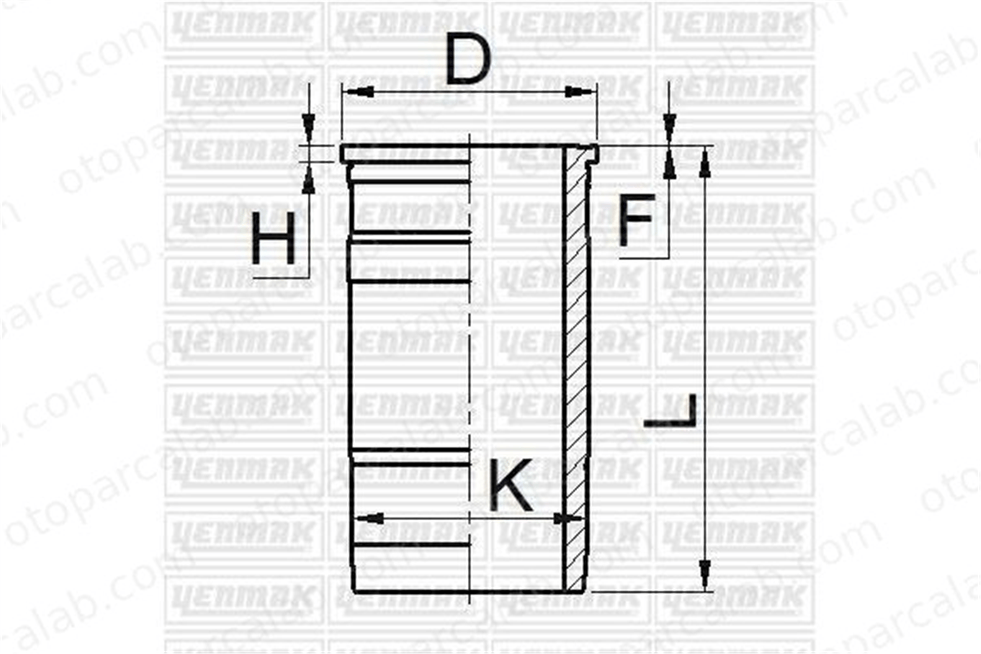 GOETZE 15-450920-00 Gömlek (123.00MM-STD) RENAULT TRUCKS PREMIUM 7421106970 7421106965