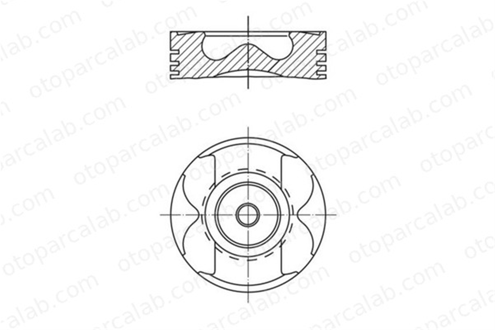 GOETZE 87-70257-050 Piston (84.50MM-0.50) BMW 1 3 Touring 11257810755 11257810762