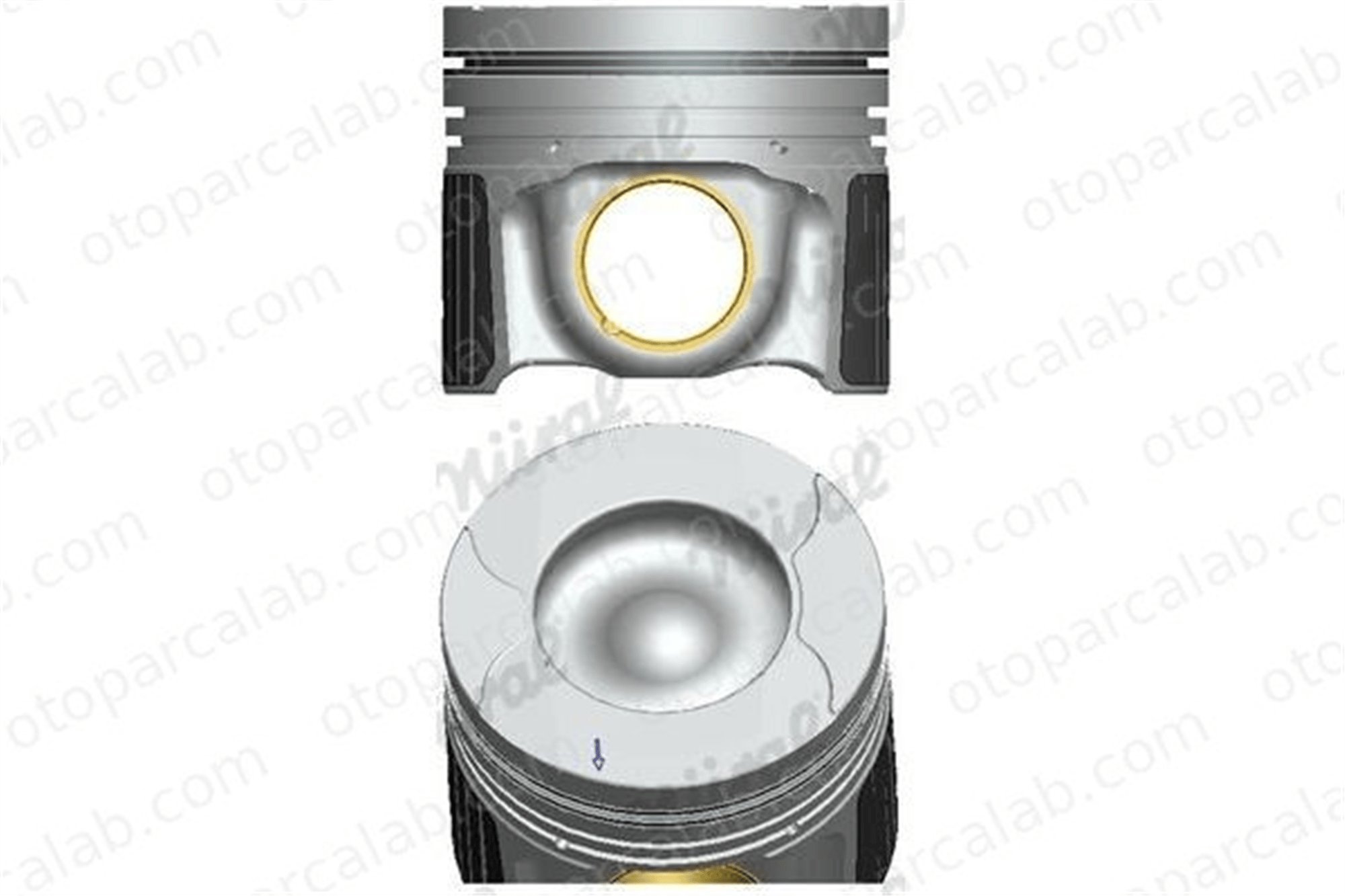 GOETZE 87-72783-050 Piston (84.01MM-0.50) FORD TRANSIT V363 Panelvan/Van TRANSIT V363 Platform şasi GK2Q6K100 GK2Q6K100BA