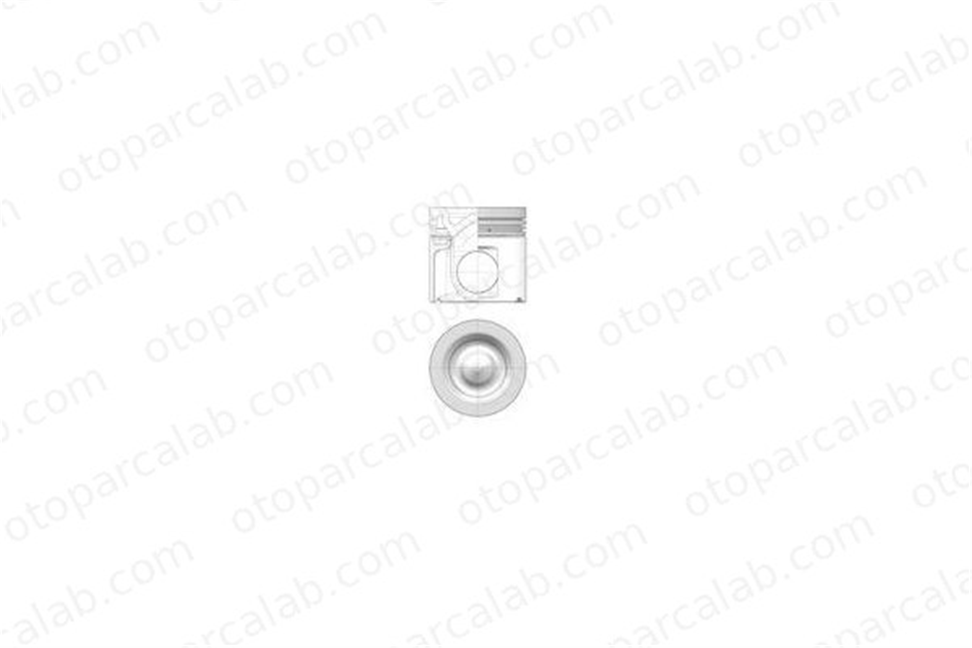 GOETZE 87-75013-STD Piston (127.00MM-STD) SCANIA R II P II 1917101 1868159