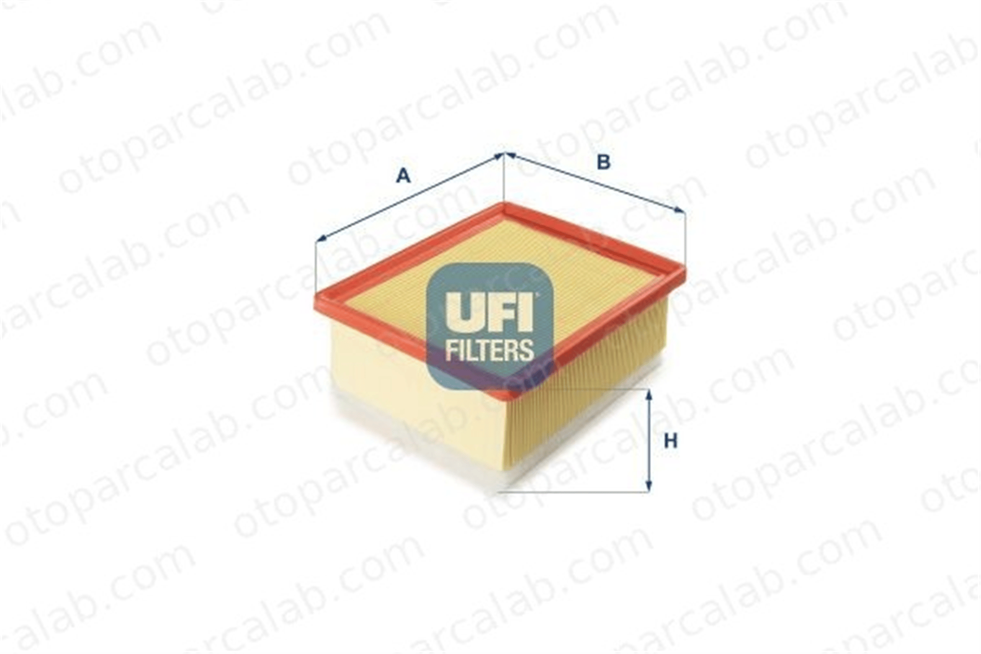 GOODYEAR 801119 Hava Filtresi PEUGEOT PARTNER Kasa/büyük limuzin PARTNER Platform şasi 1444VQ 1444CC
