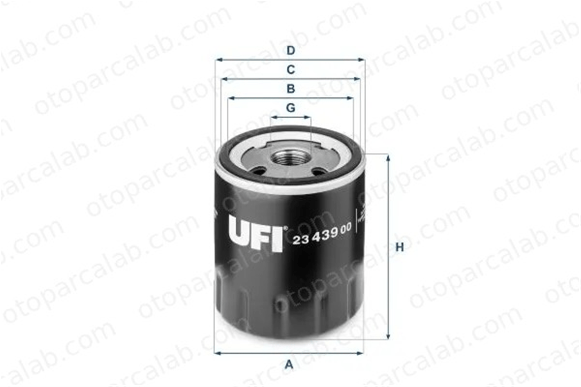 GOODYEAR 803004 Yağ Filtresi FIAT ULYSSE PEUGEOT 406 Break 1109AL 1109N2