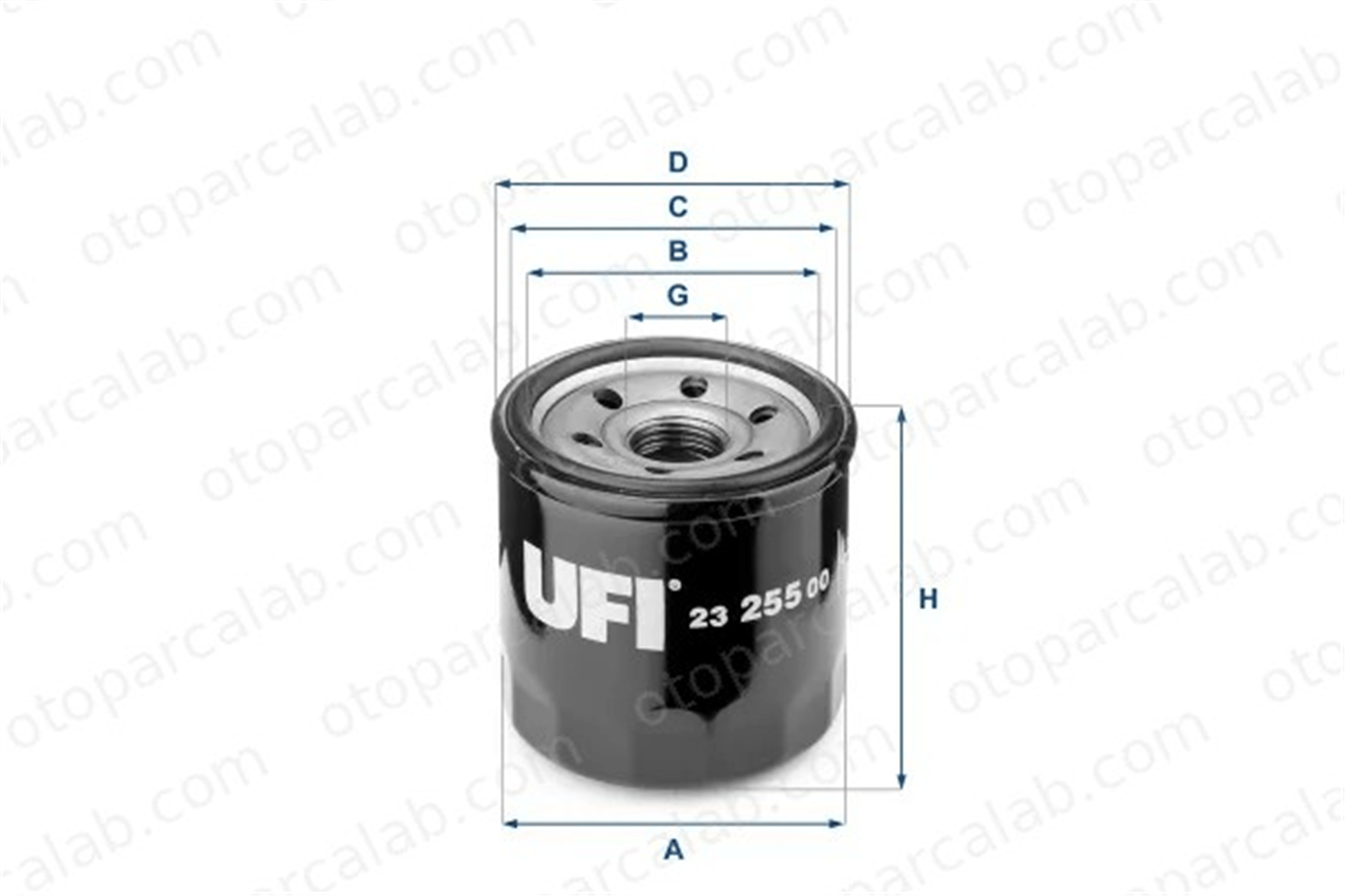 GOODYEAR 803057 Yağ Filtresi PIAGGIO PORTER Platform şasi PORTER Panelvan/Van 25183779 96565412