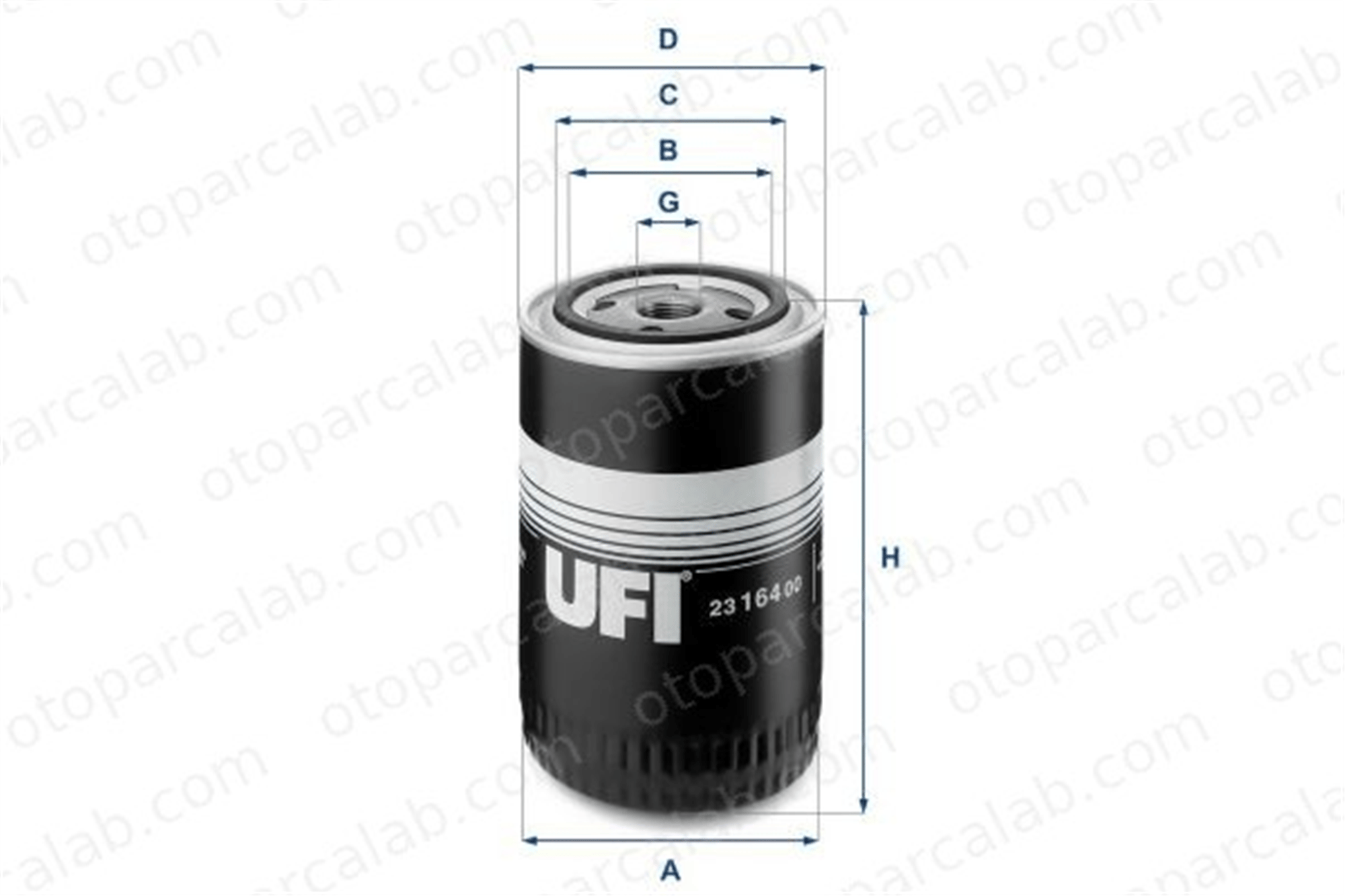 GOODYEAR 803154 Yağ Filtresi AUDI A4 B5 A4 B5 Avant 28115561E 1109Q7