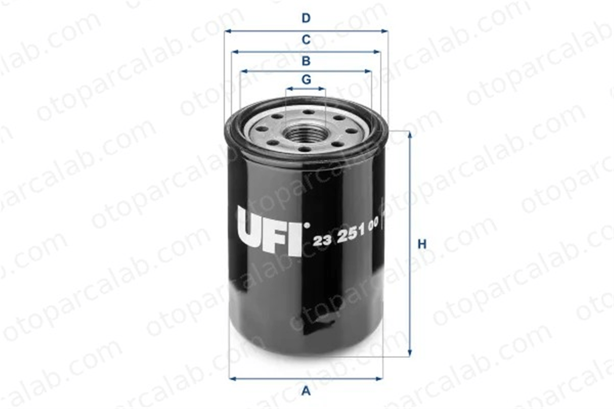 GOODYEAR 803174 Yağ Filtresi SUZUKI LIANA LIANA Hatchback 1651061A01 71742115