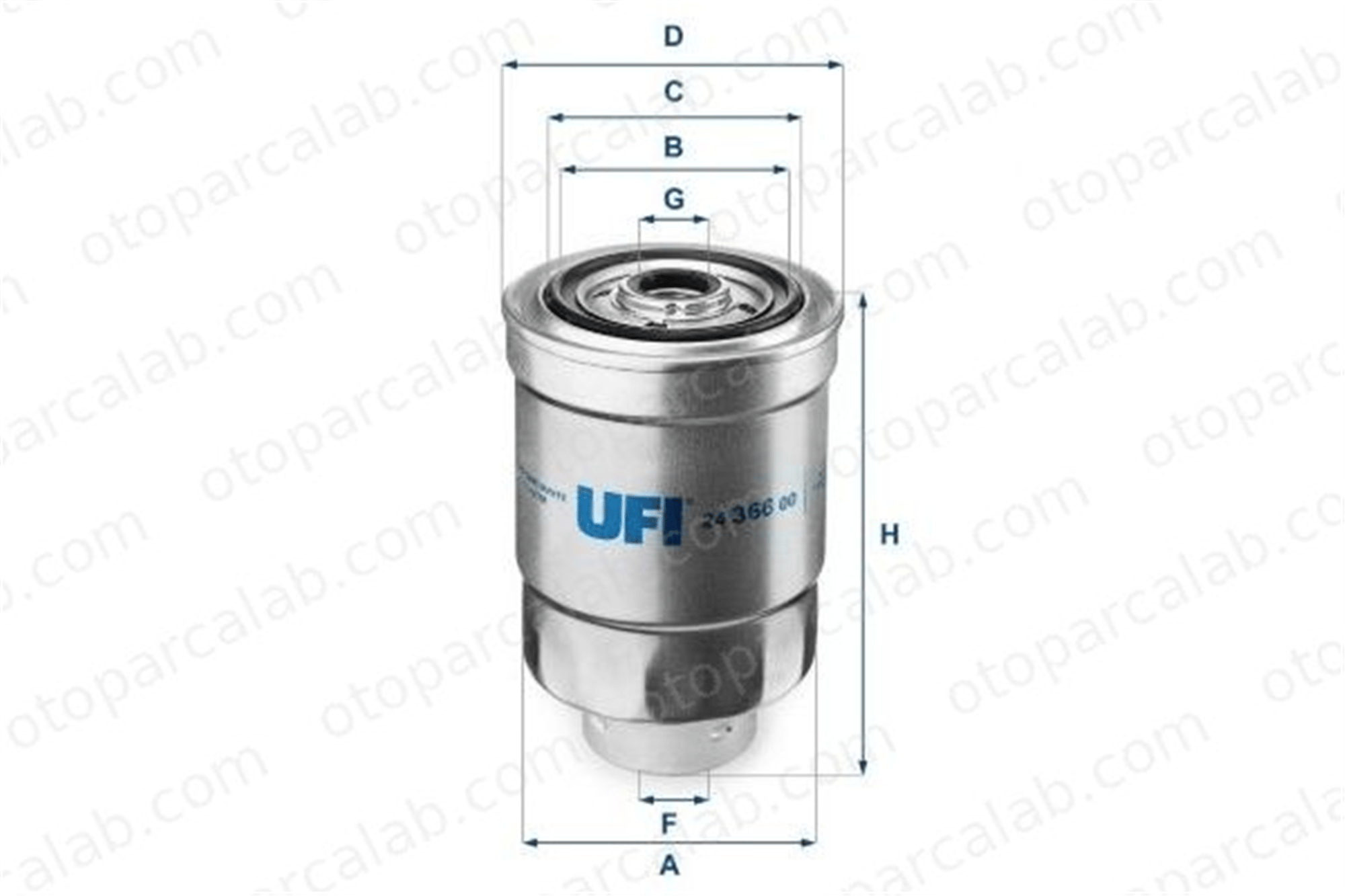 GOODYEAR 804121 Yakıt Filtresi MITSUBISHI L200 OPEL CAMPO 3197344000 997501