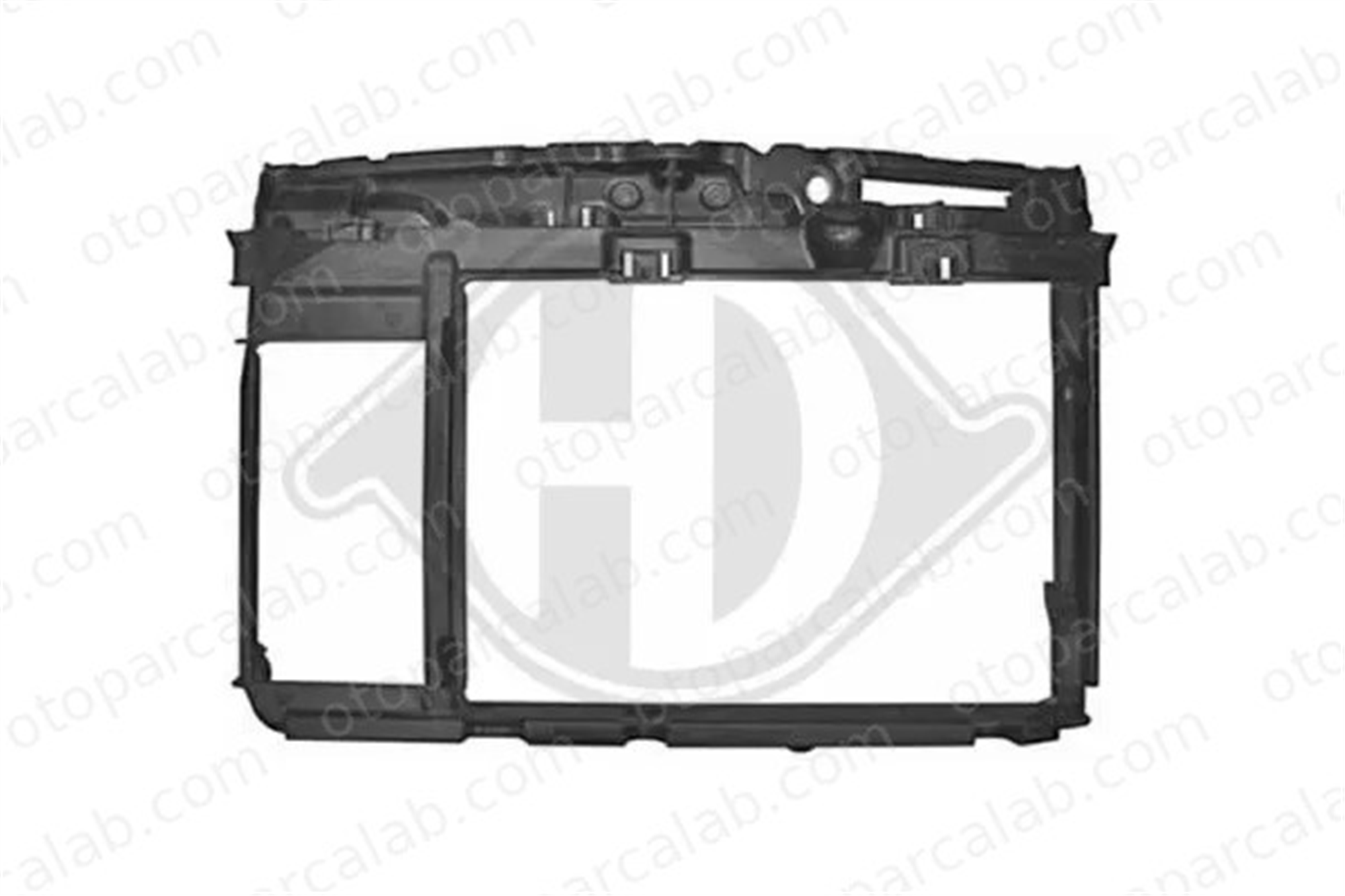 GORDON 7334B Panel Ön CITROËN C3 II C3 PICASSO 9801492280 7104AF