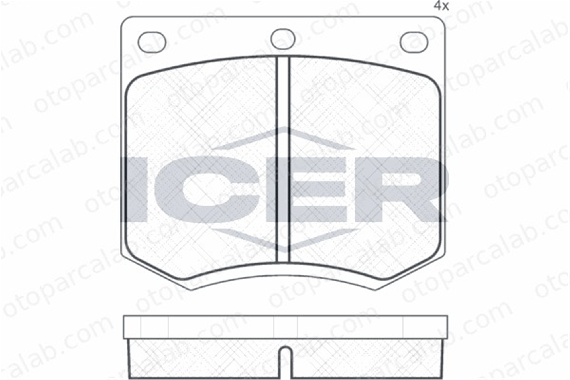 GRAP 93312 Fren Disk Balata Ön FORD TAUNUS TAUNUS 17M II 1541680 GBP90216