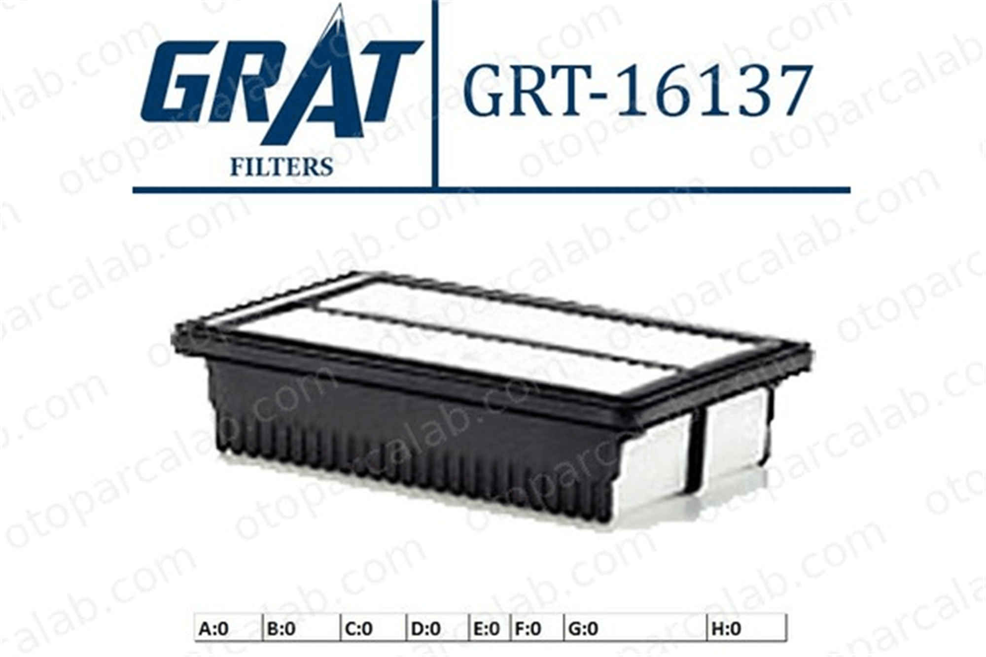GRAT 16137 Hava Filtresi HYUNDAI i20 II i20 II Coupe 28113C8000