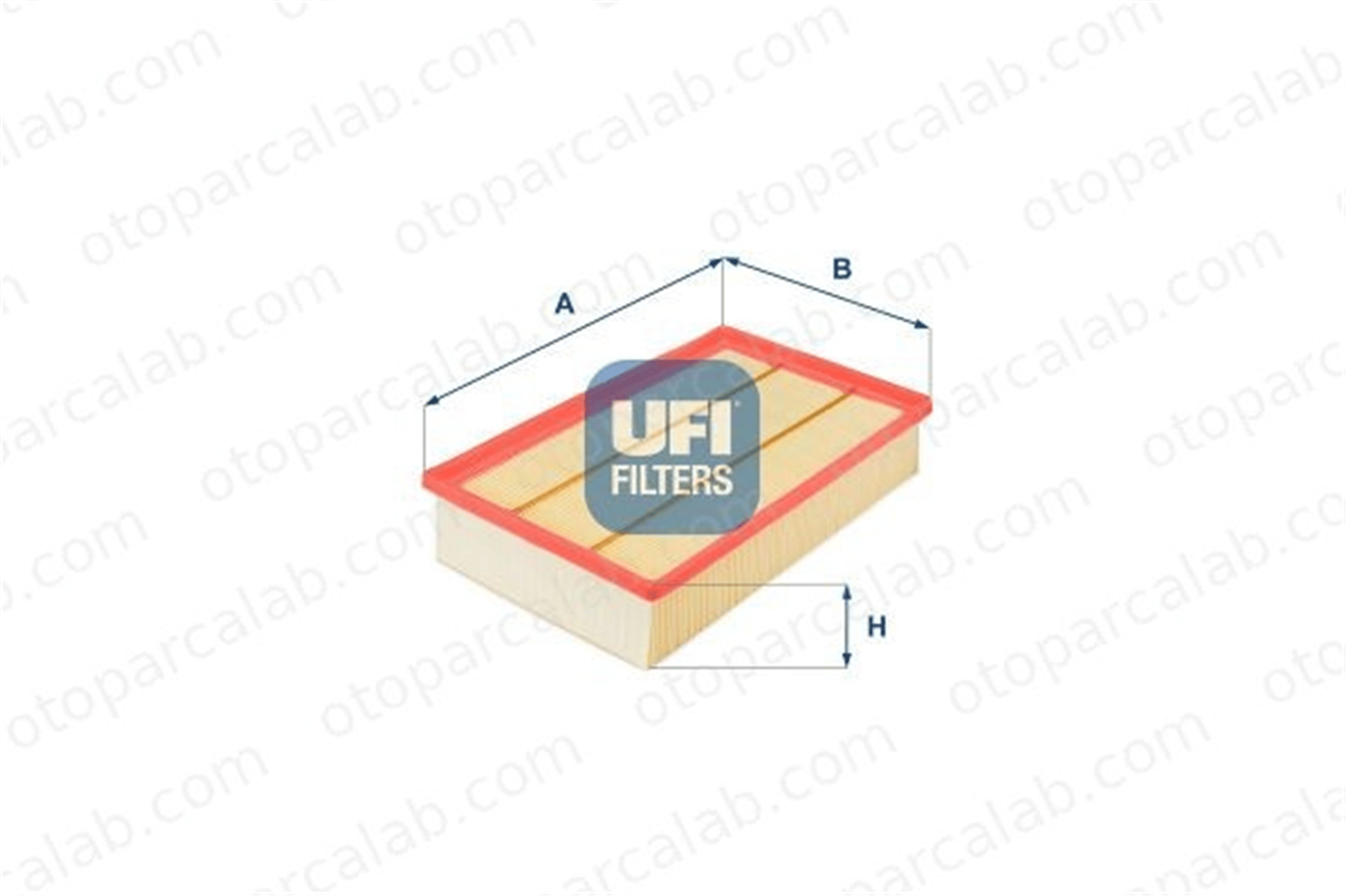 GRAT 17128 Hava Filtresi FORD TRANSIT Panelvan/Van TRANSIT Platform şasi 1741635 1432209