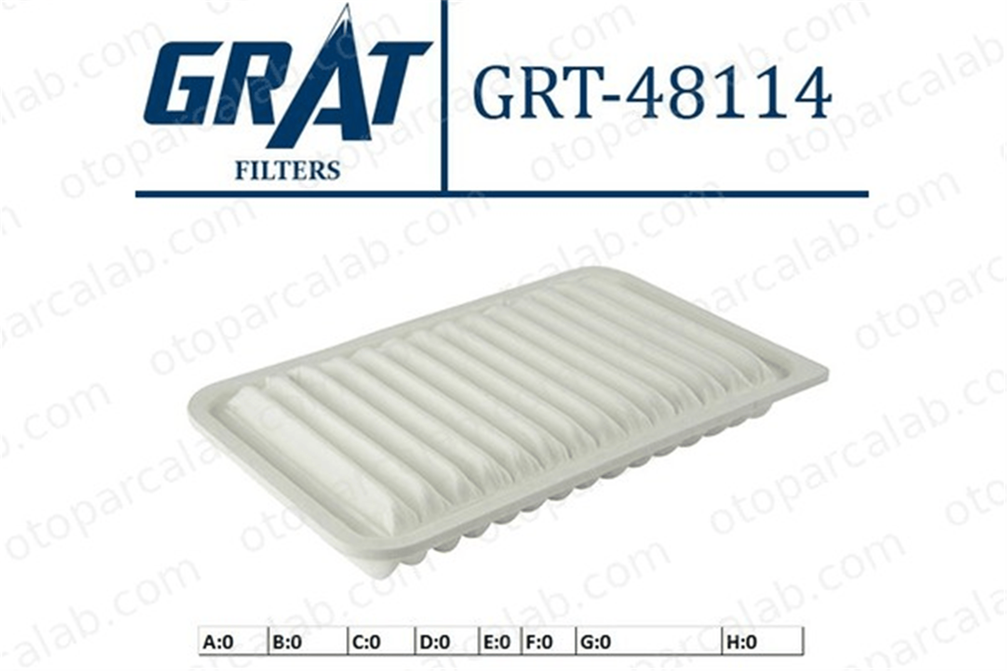 GRAT 48114 Hava Filtresi SUZUKI SWIFT IV SPLASH 1378069L00 95507955