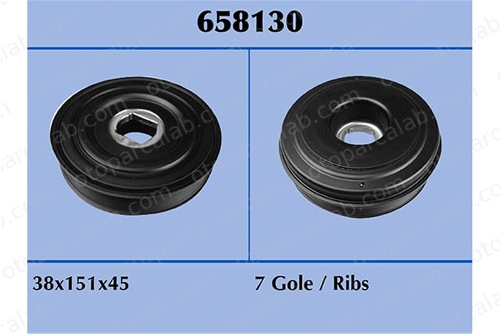 GROSSE 671 Krank Kasnak OPEL MOVANO B Panelvan/Van MOVANO B Platform şasi 8200805671 93168039