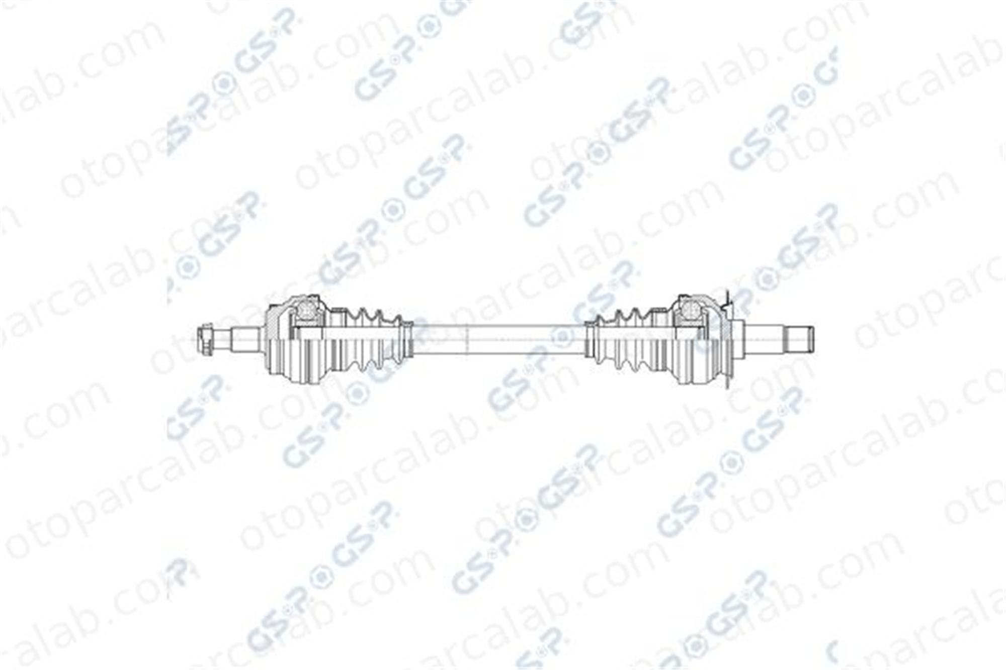 GSP 235127 Aks Komple Arka Sağ veya Sol MERCEDES-BENZ E-SERISI E-SERISI T-Model A2213501910 2213501910