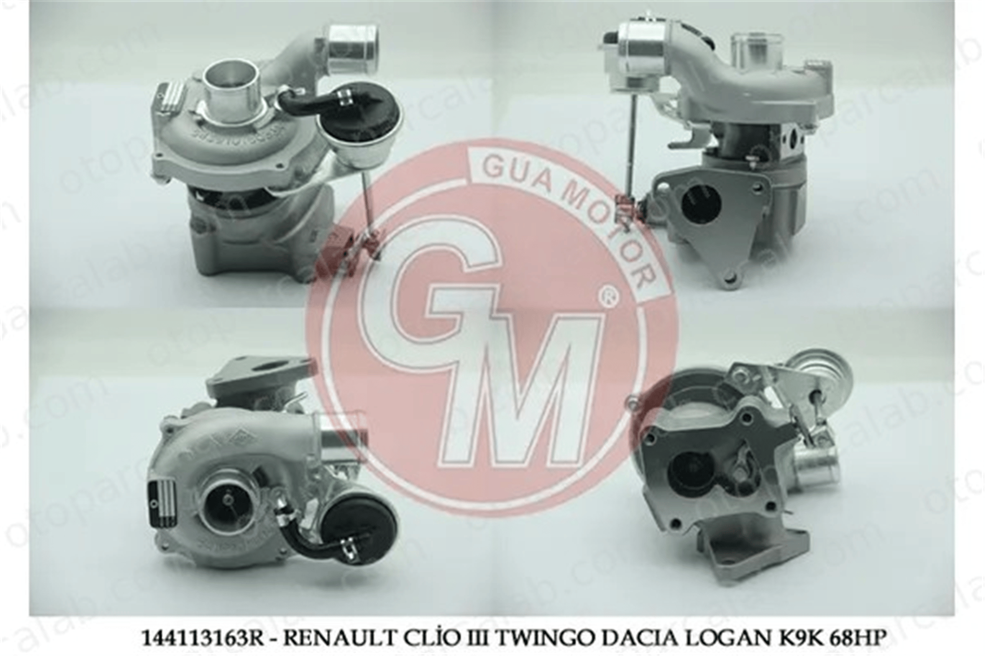GUA 40650 Turbo Şarj RENAULT KANGOO Express MODUS / GRAND MODUS 144113163R 1441100QAS