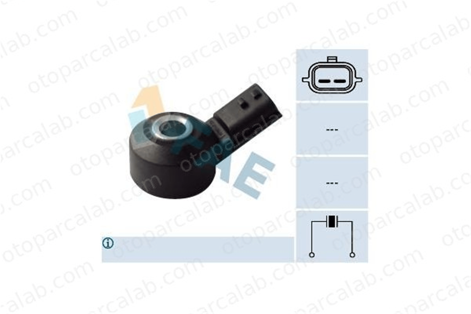 GUA 41704 Vuruntu Sensörü RENAULT GRAND SCÉNIC III MEGANE CC 8200789728