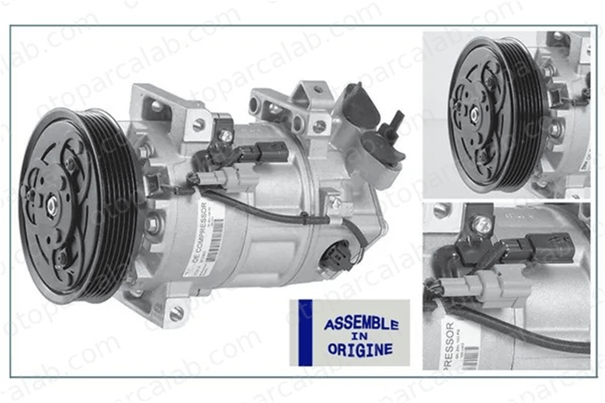 GUA 51329 Klima Kompresörü RENAULT CLIO IV CAPTUR I 926002352R 926004990R