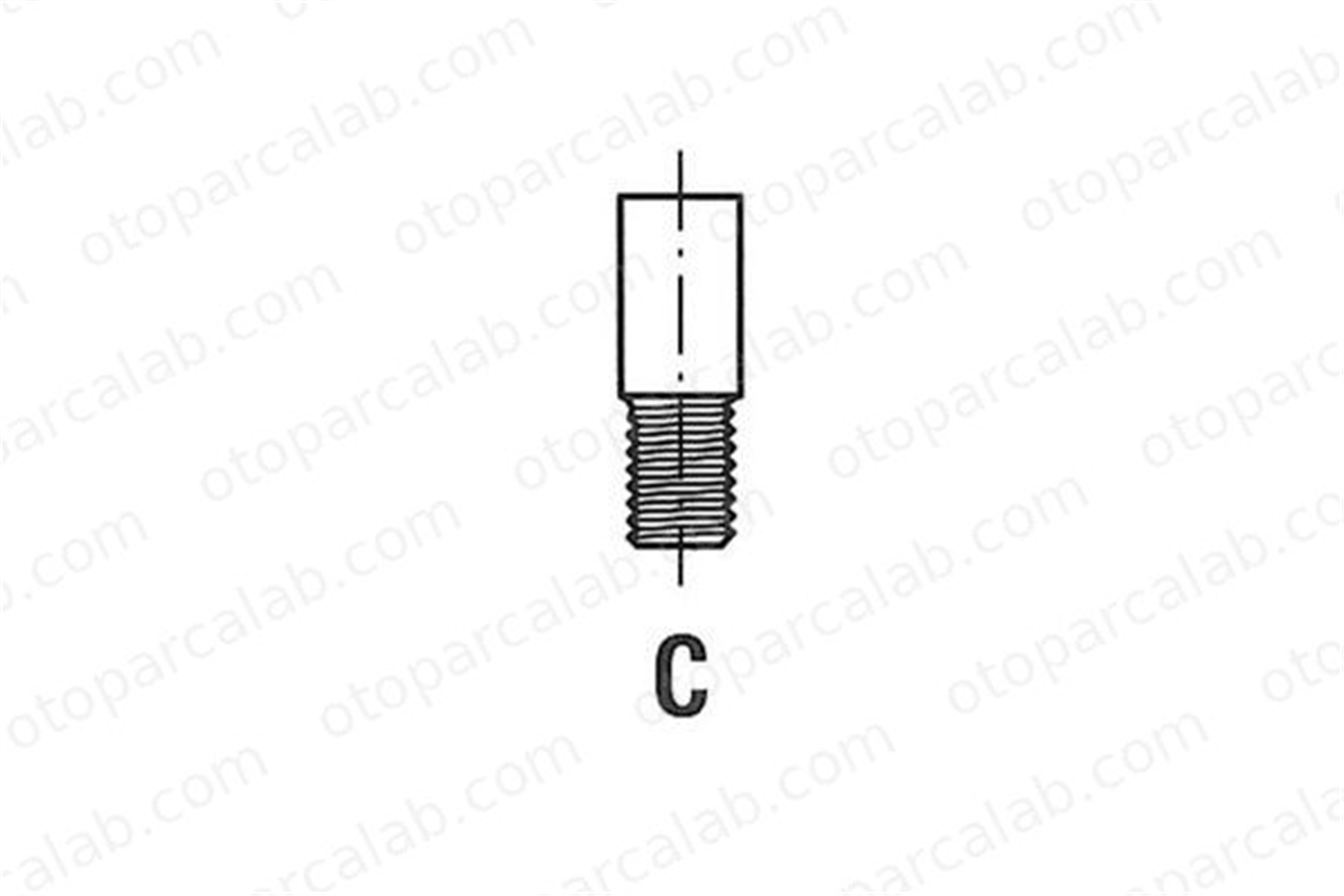 GUNES 3566-3567 Supap GÜNEŞ 3566-3567 MERCEDES-BENZ 123 Sedan /8 6150530705 6150530405