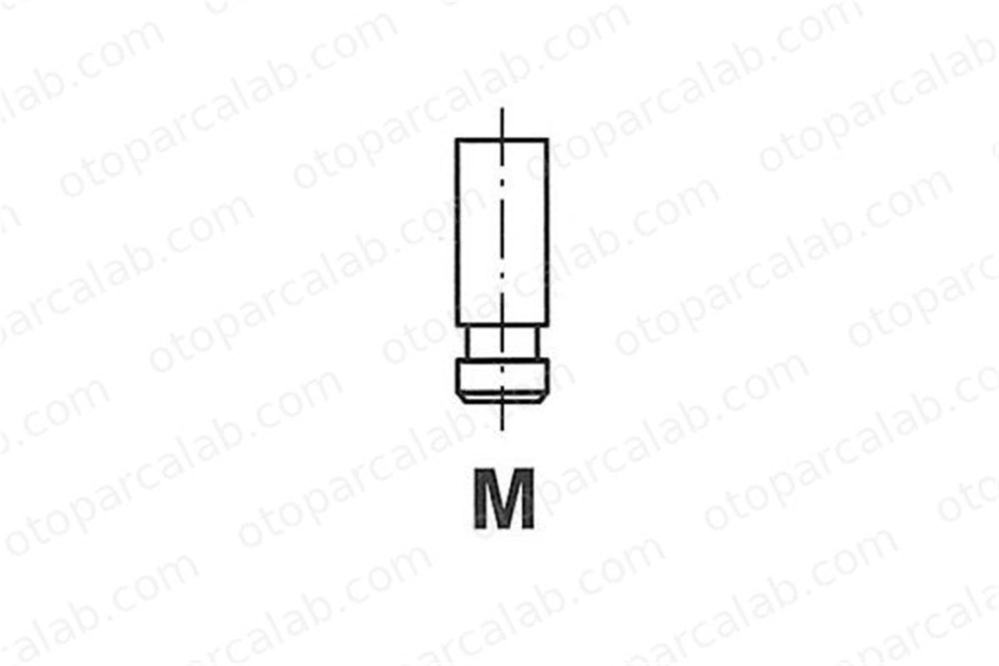 GUNES 3964-3965/STD Supap GÜNEŞ 3964-3965/STD NISSAN CABSTAR E FORD MAVERICK 13202G2403 1320231N01