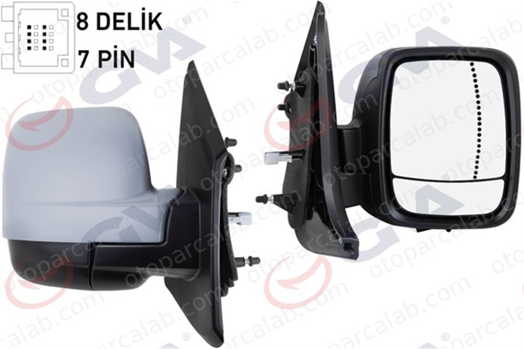 GVA 1019410 Dikiz Aynası Dış Sağ RENAULT TRAFIC III Minibüs/Otobüs TRAFIC III Panelvan/Van 963746264R 4422964