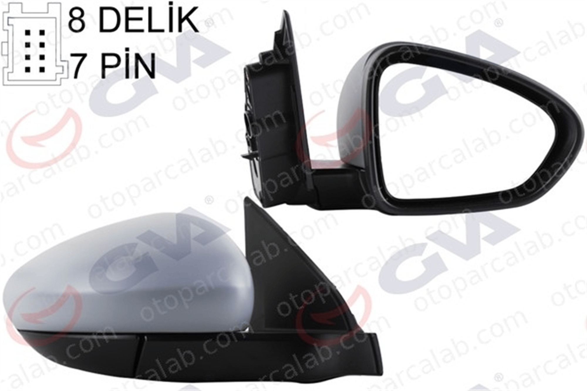 GVA 1029210 Dikiz Aynası Dış Sağ FIAT TIPO Hatchback TIPO Station wagon 735646188 735656593