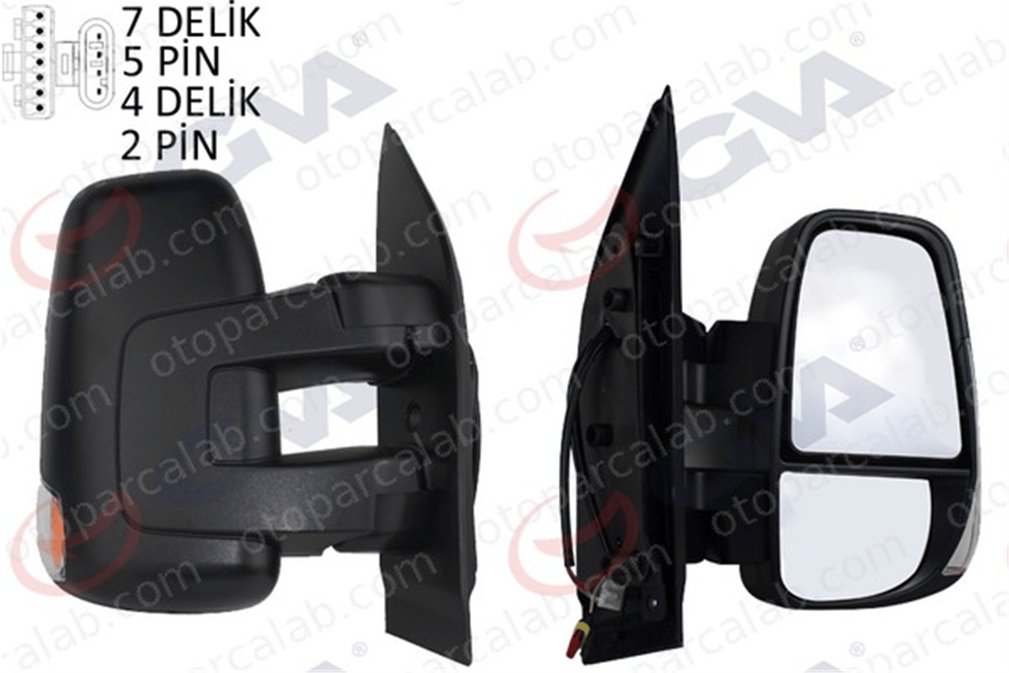 GVA 1029940 Dikiz Aynası Dış Sağ IVECO DAILY VI Platform şasi DAILY VI Panelvan/Van 5801552553 5802028037