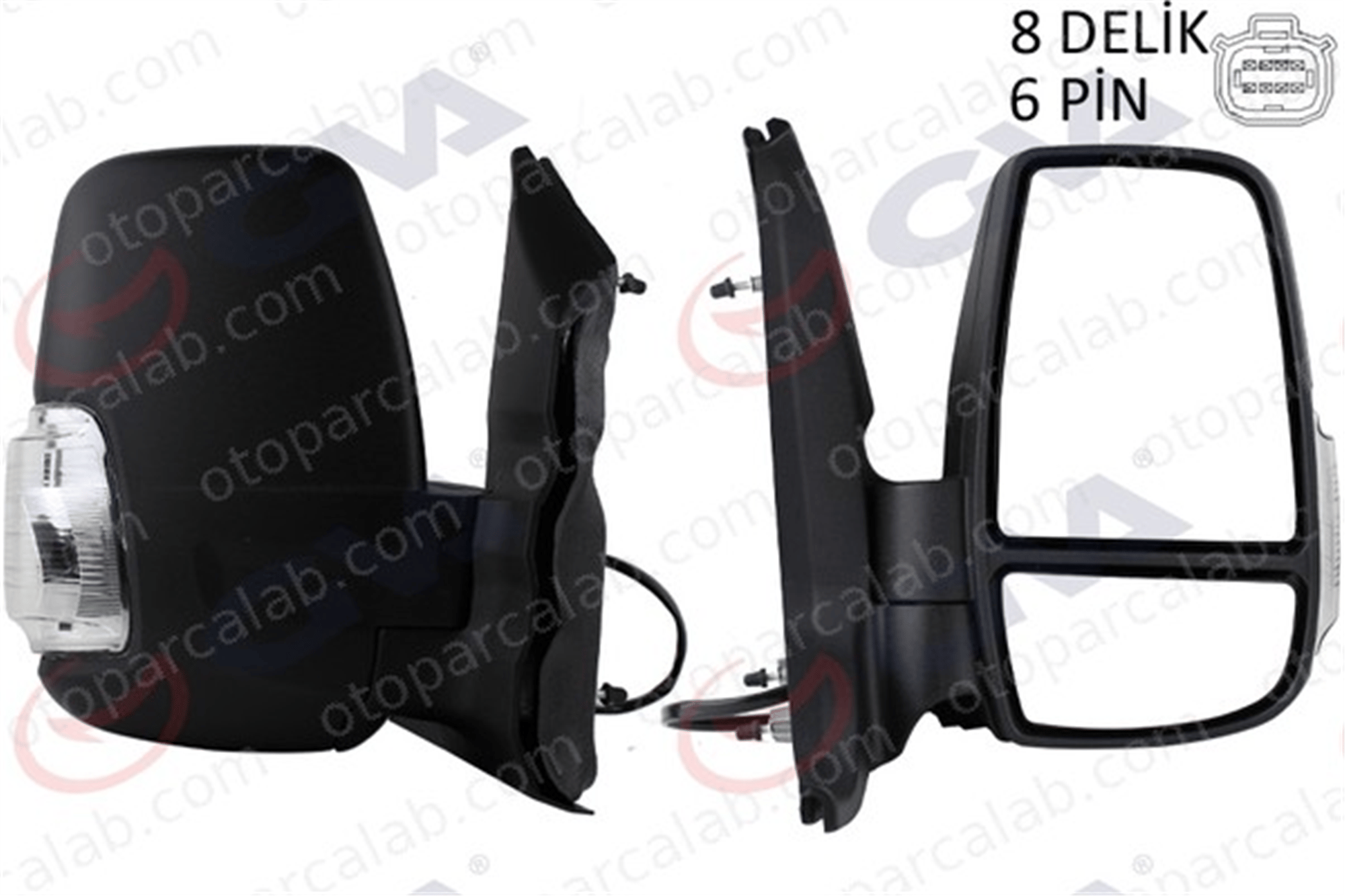 GVA 1032100 Dikiz Aynası Dış Sağ FORD TRANSIT V363 Panelvan/Van TRANSIT V363 Platform şasi 1911125 BK3117682EA5JA