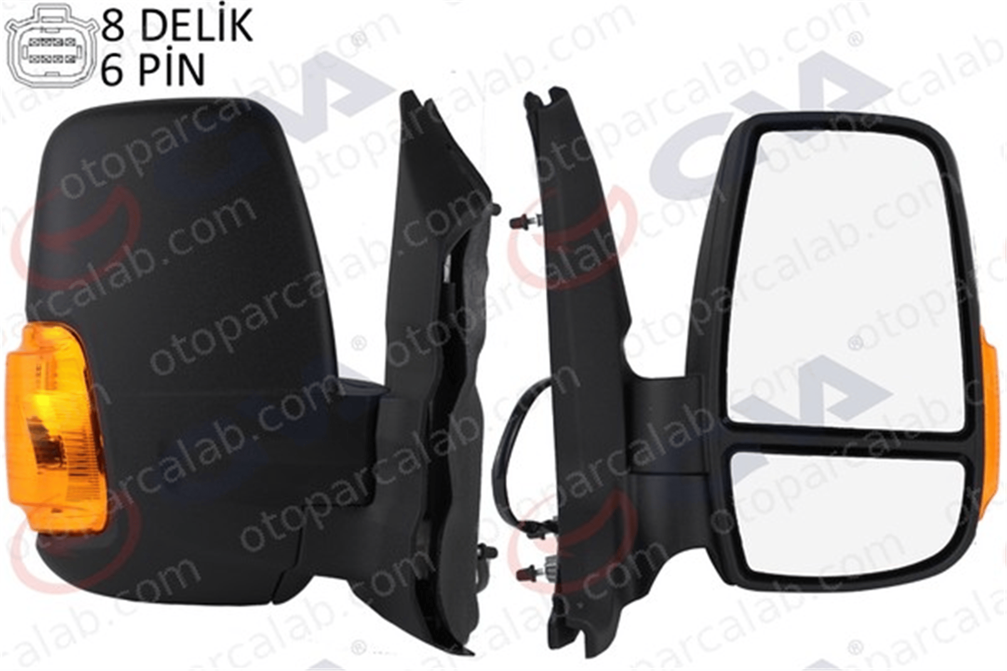 GVA 1032110 Dikiz Aynası Dış Sağ FORD TRANSIT V363 Panelvan/Van TRANSIT V363 Platform şasi BK3117682NF5JA6 1911125