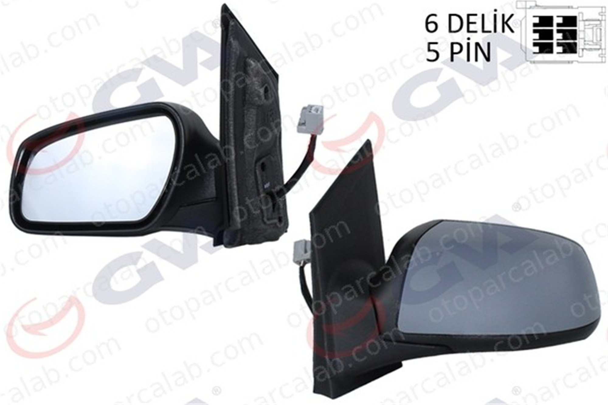 GVA 1035163 Dikiz Aynası Dış Sol FORD FOCUS II FOCUS II Turnier 1376311 1434368