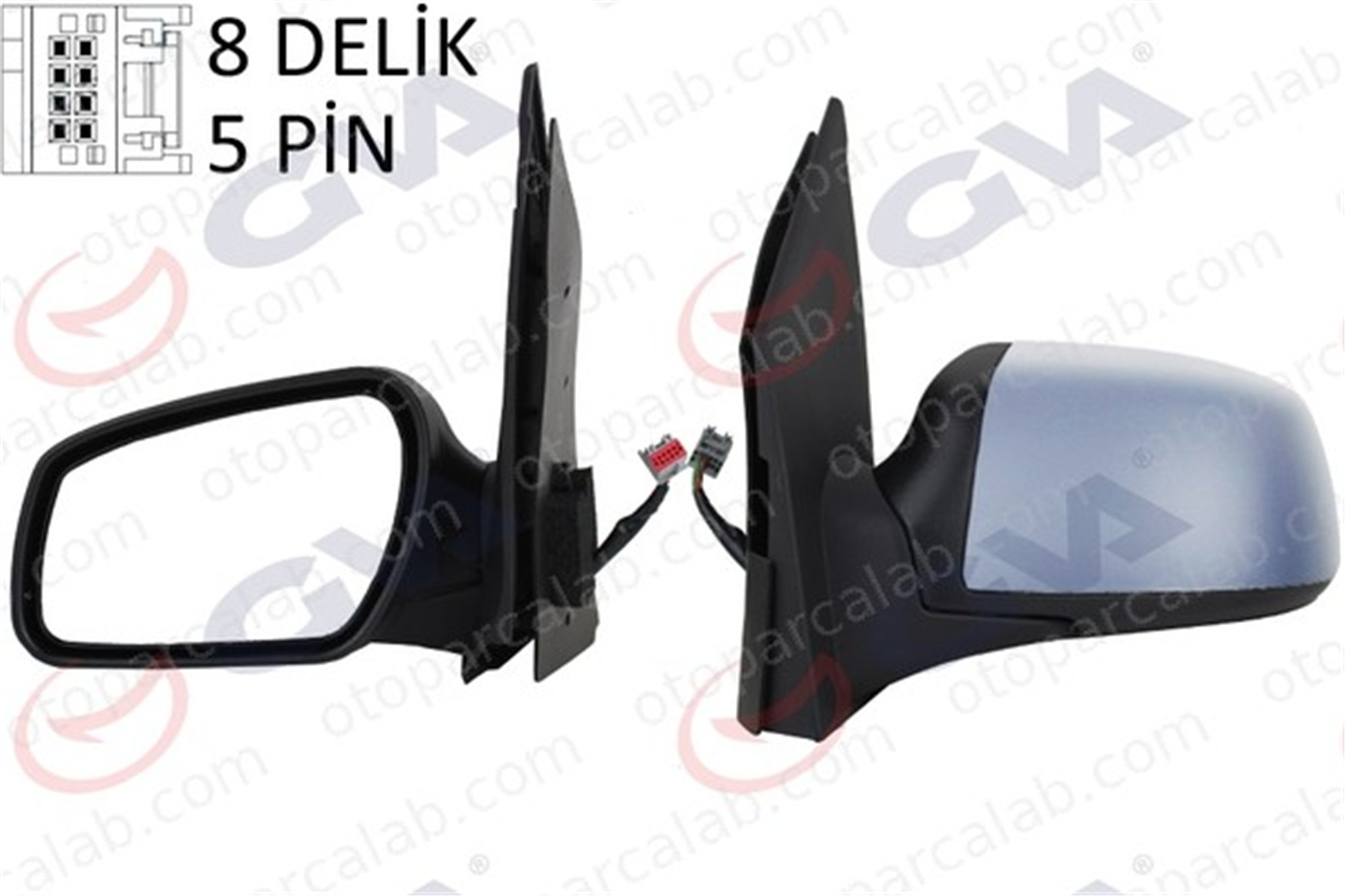 GVA 1037151 Dikiz Aynası Dış Sol FORD FIESTA V 6S6117683AE 1363674