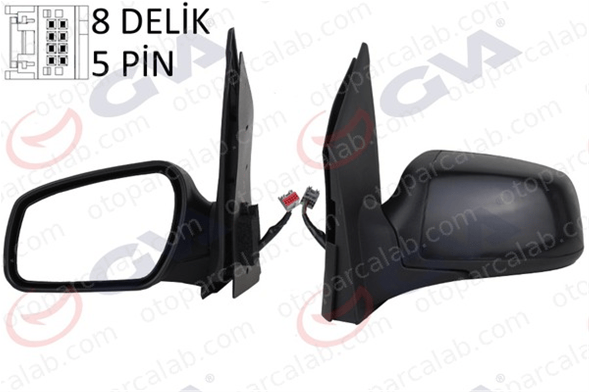 GVA 1037153 Dikiz Aynası Dış Sol FORD FIESTA V 6S6117683AE 1363674